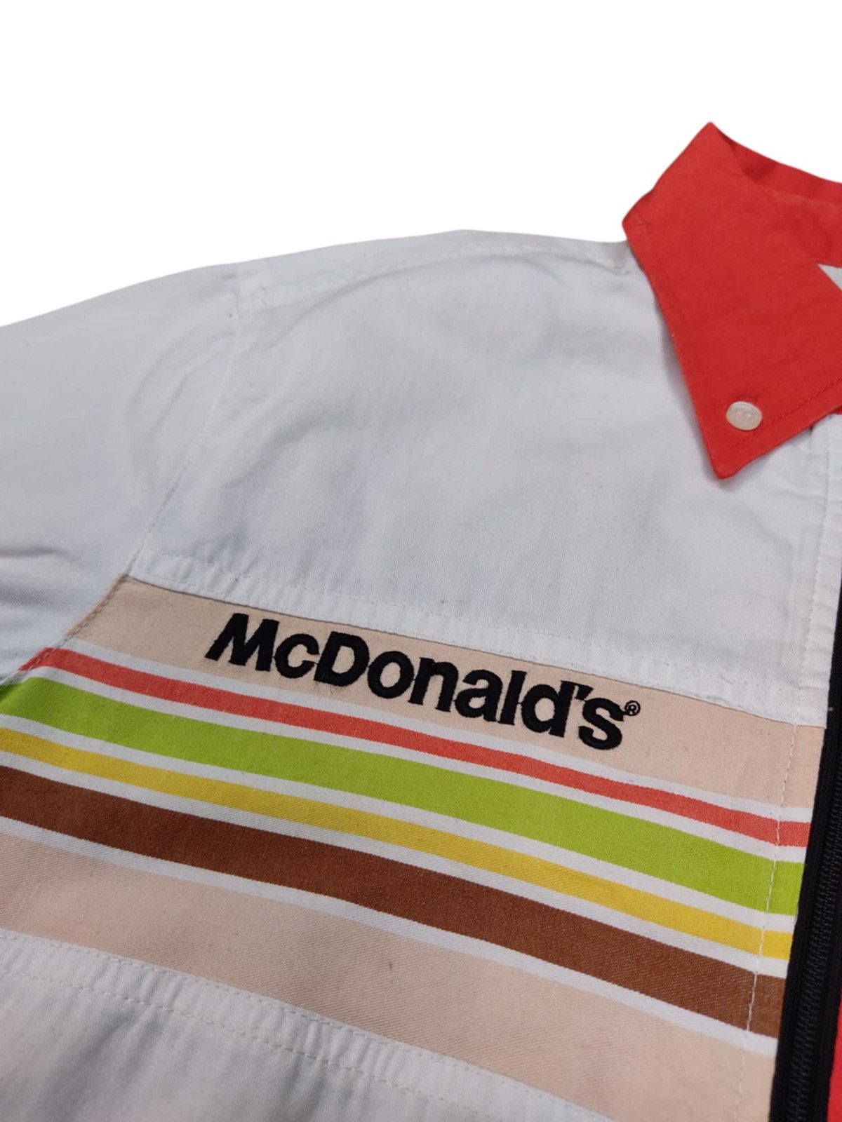 Japanese Brand VINTAGE McDonald’s Work Shirt Zip Size US M / EU 48-50 / 2 - 4 Thumbnail