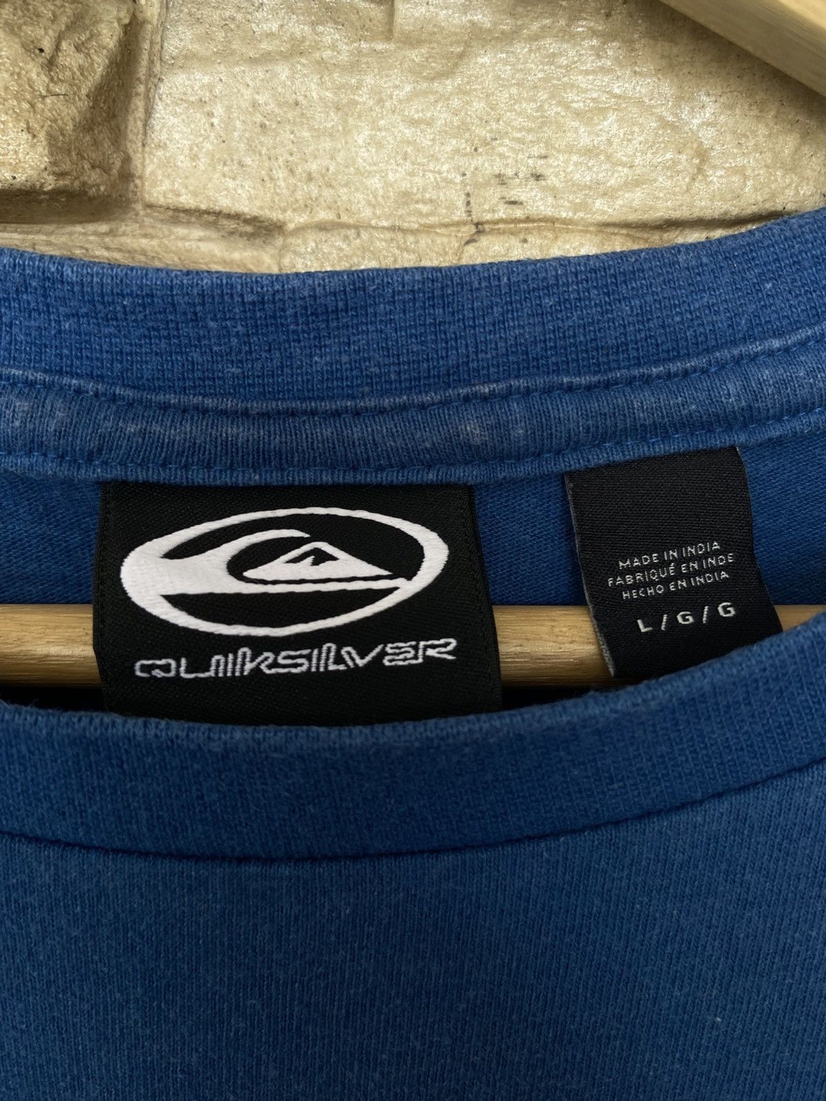 Vintage Quiksilver Backhit Logo Surfing Tees