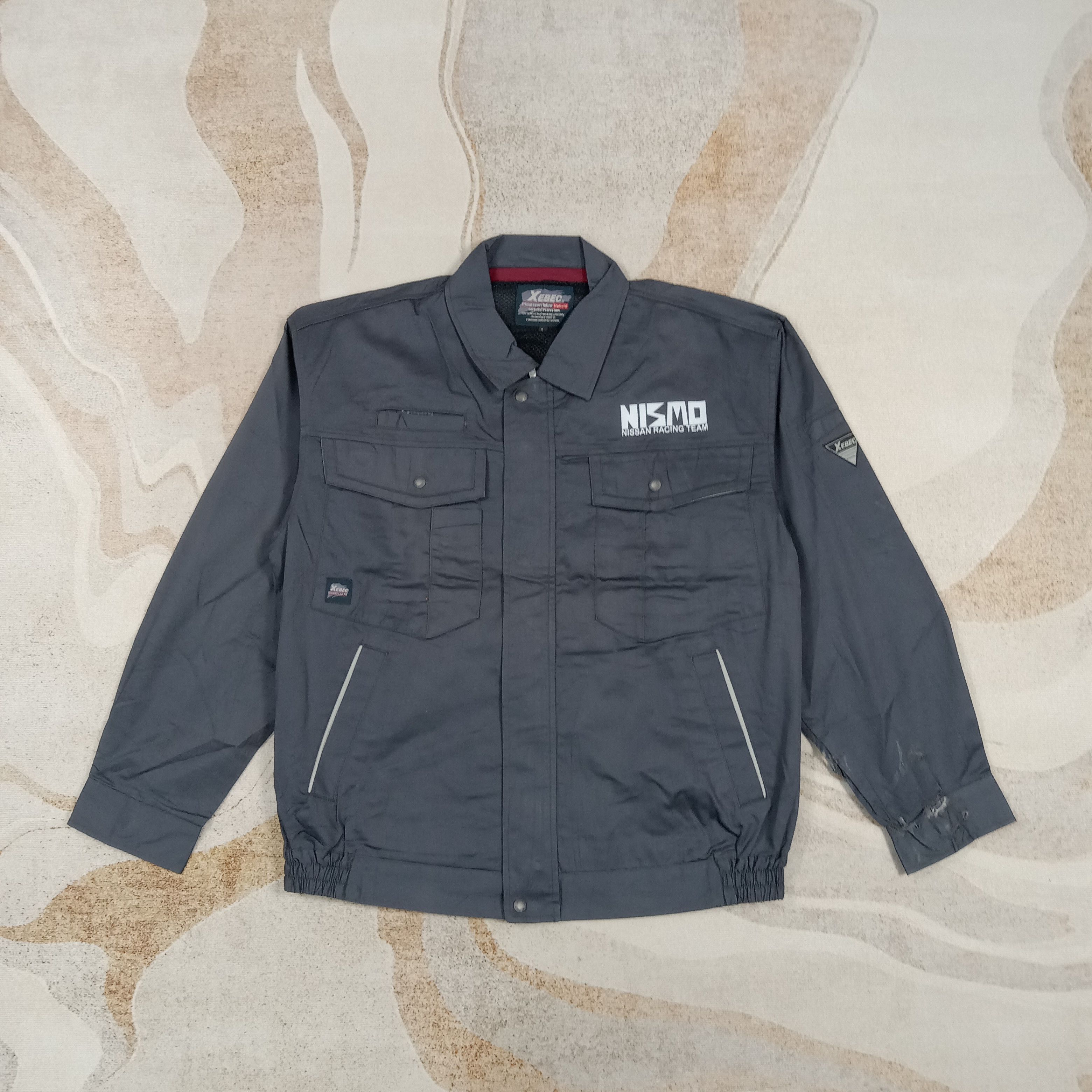 Nissan Nismo Nissan Japanese Racing team Custom Logo Jacket C283N14 Size US M / EU 48-50 / 2 - 3 Thumbnail