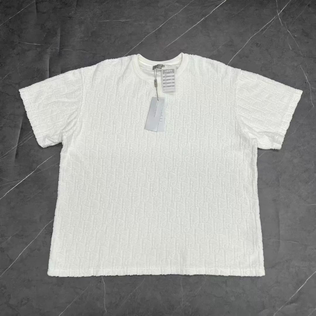 Dior dior logo short sleeve t-shirt white Size US XXL / EU 58 / 5 - 1 Thumbnail