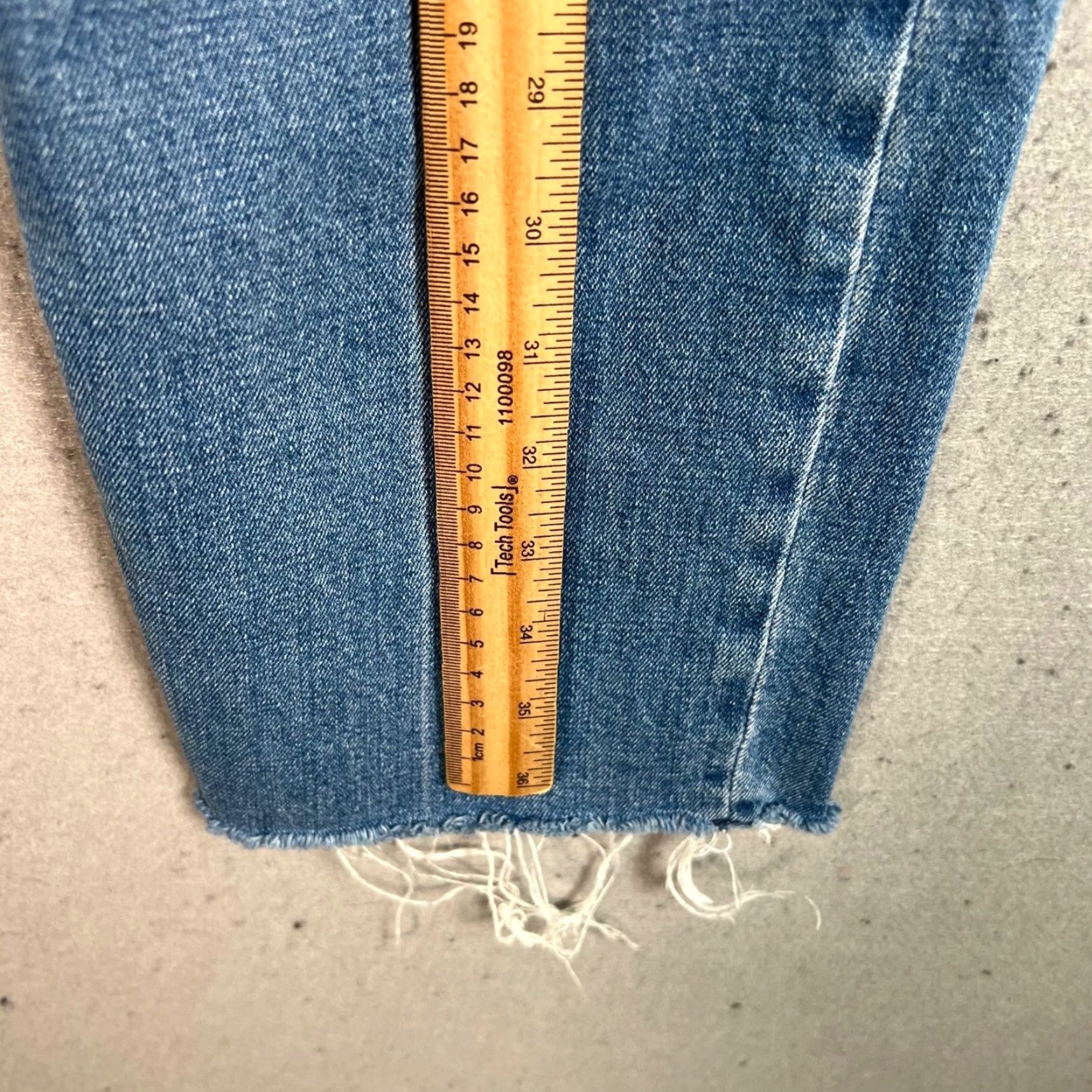 Abercrombie & Fitch Abercrombie & Fitch Womens Jeans 27 4R Ultra High Rise Ankle Straight Blue Size 27" / US 4 / IT 40 - 6 Thumbnail