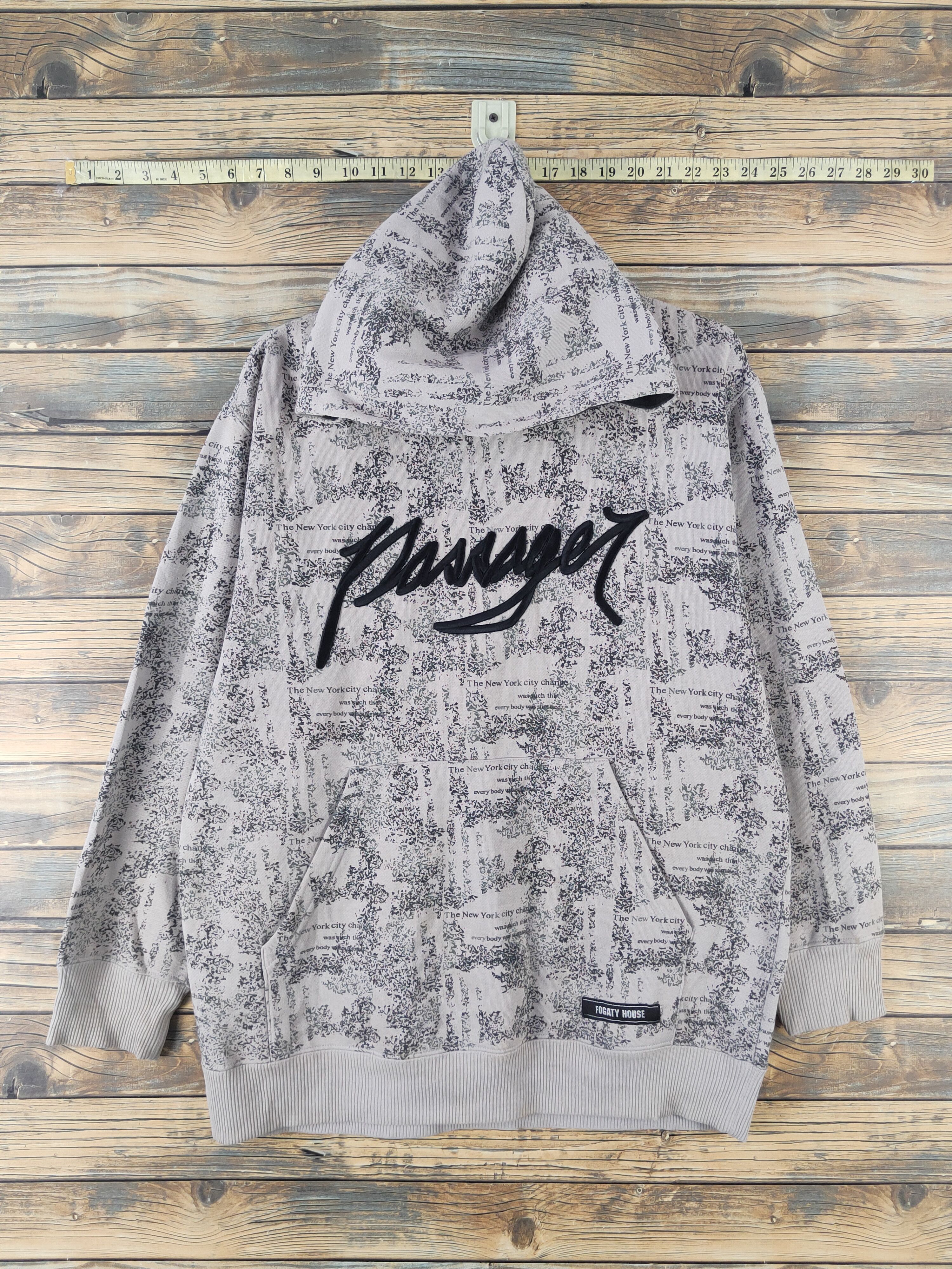 Japanese Brand DL Fogaty House Beige Hoodie Sweatshirts #2025 Size US M / EU 48-50 / 2 - 1 Thumbnail