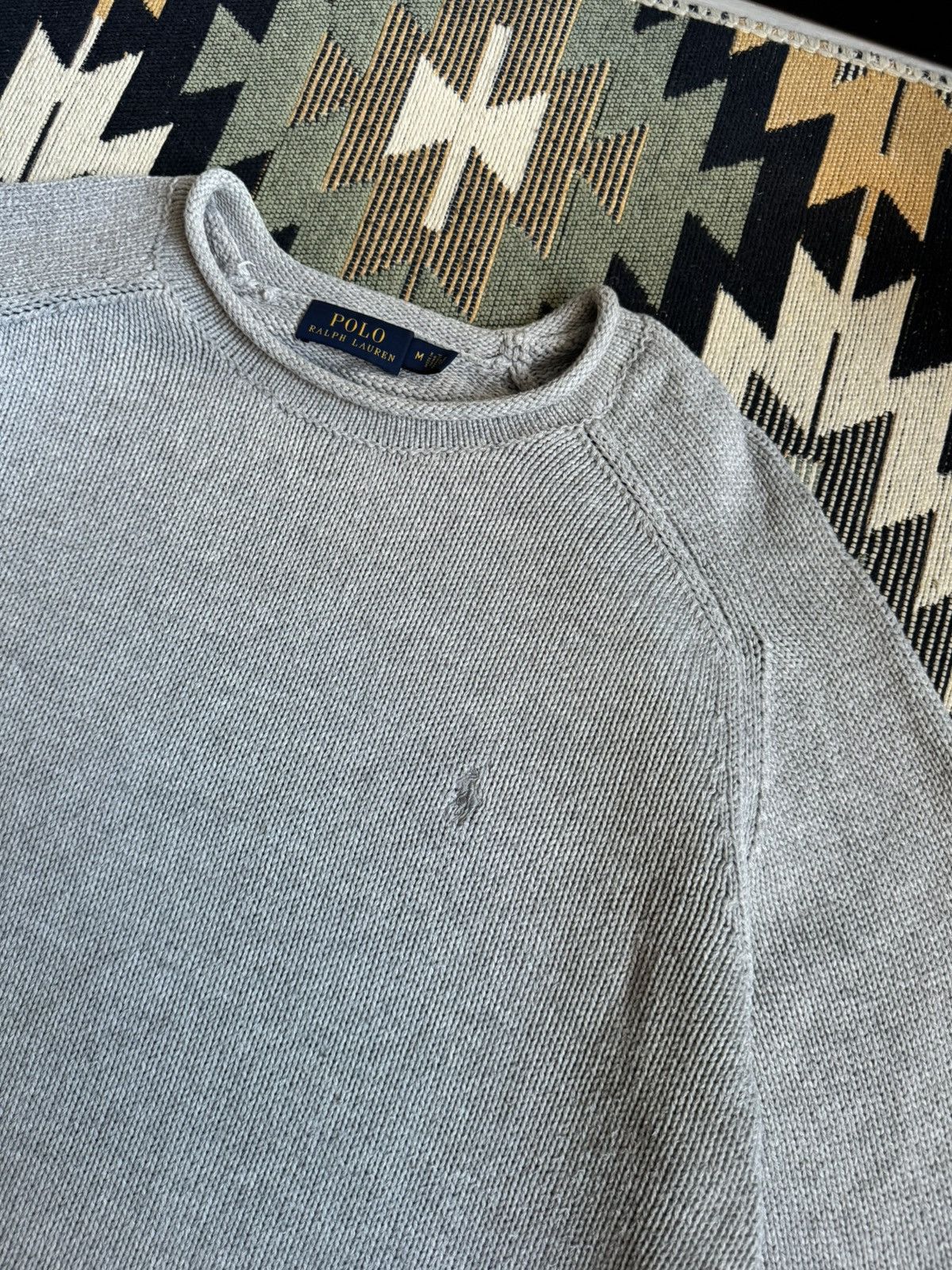 Polo Ralph Lauren Vintage Polo Ralph Lauren Wide Sleeves Y2K Knitted Sweater Size US M / EU 48-50 / 2 - 5 Thumbnail