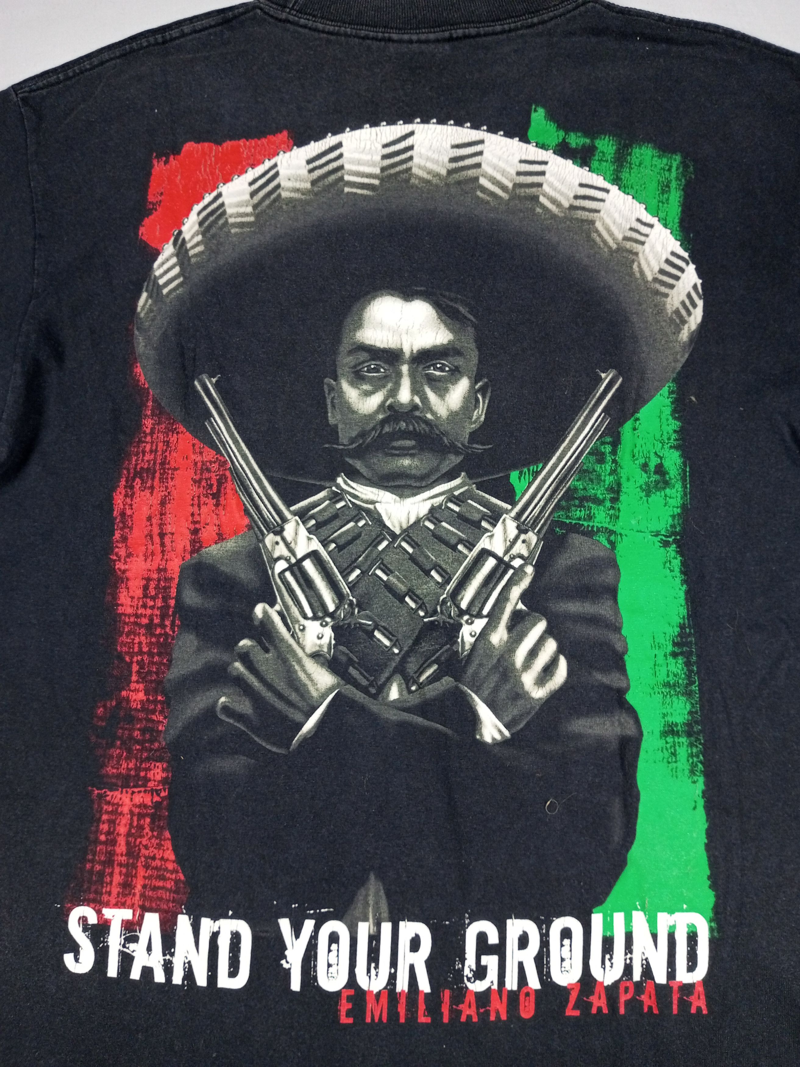 Band Tees "Emiliano Zapata" Stand Your Ground Band Tee / 20s Size US M / EU 48-50 / 2 - 11 Thumbnail