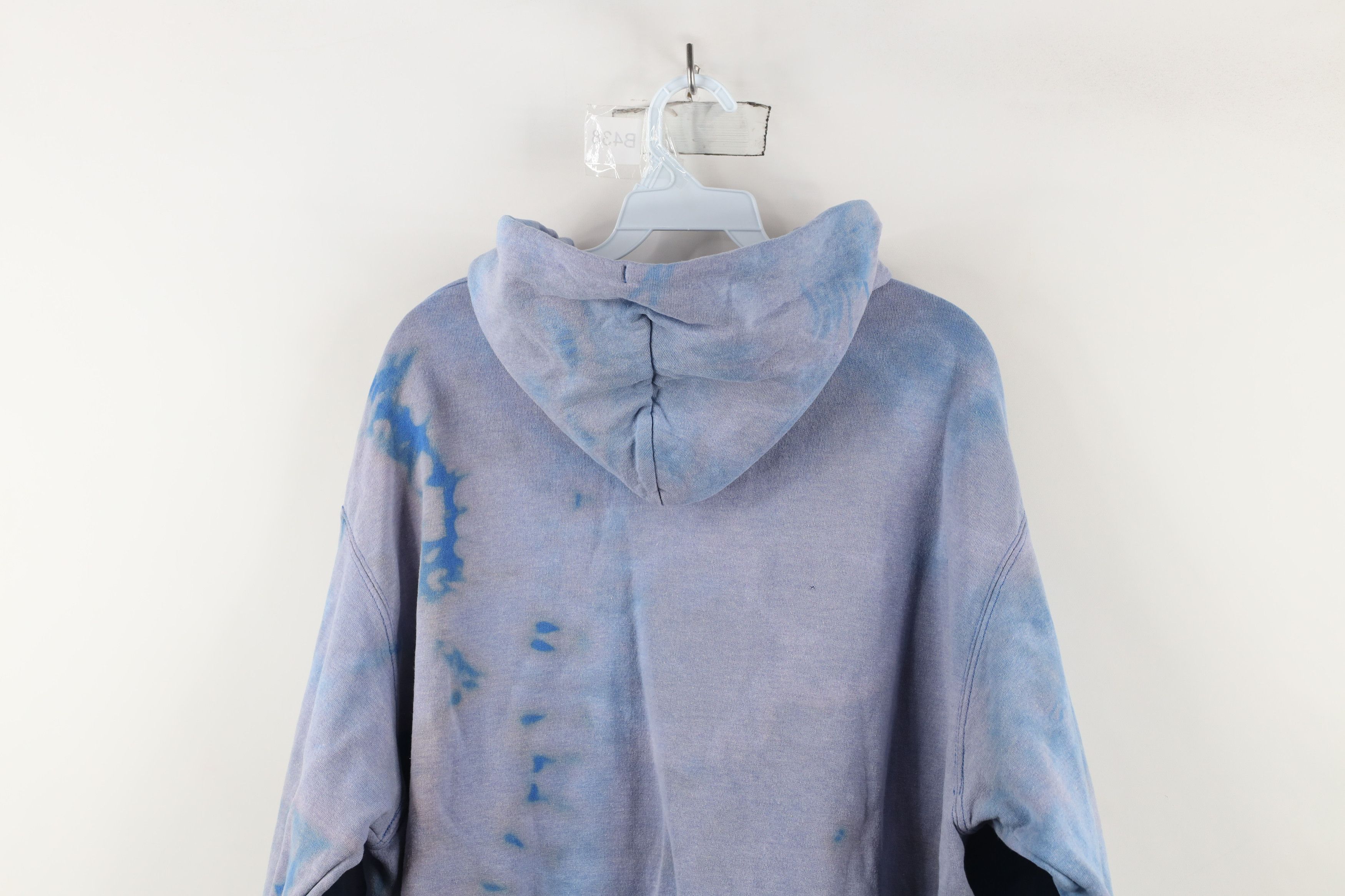 Champion × Vintage Vintage Champion Acid Wash Full Zip Hoodie Sweatshirt Blue Size US XL / EU 56 / 4 - 15 Thumbnail