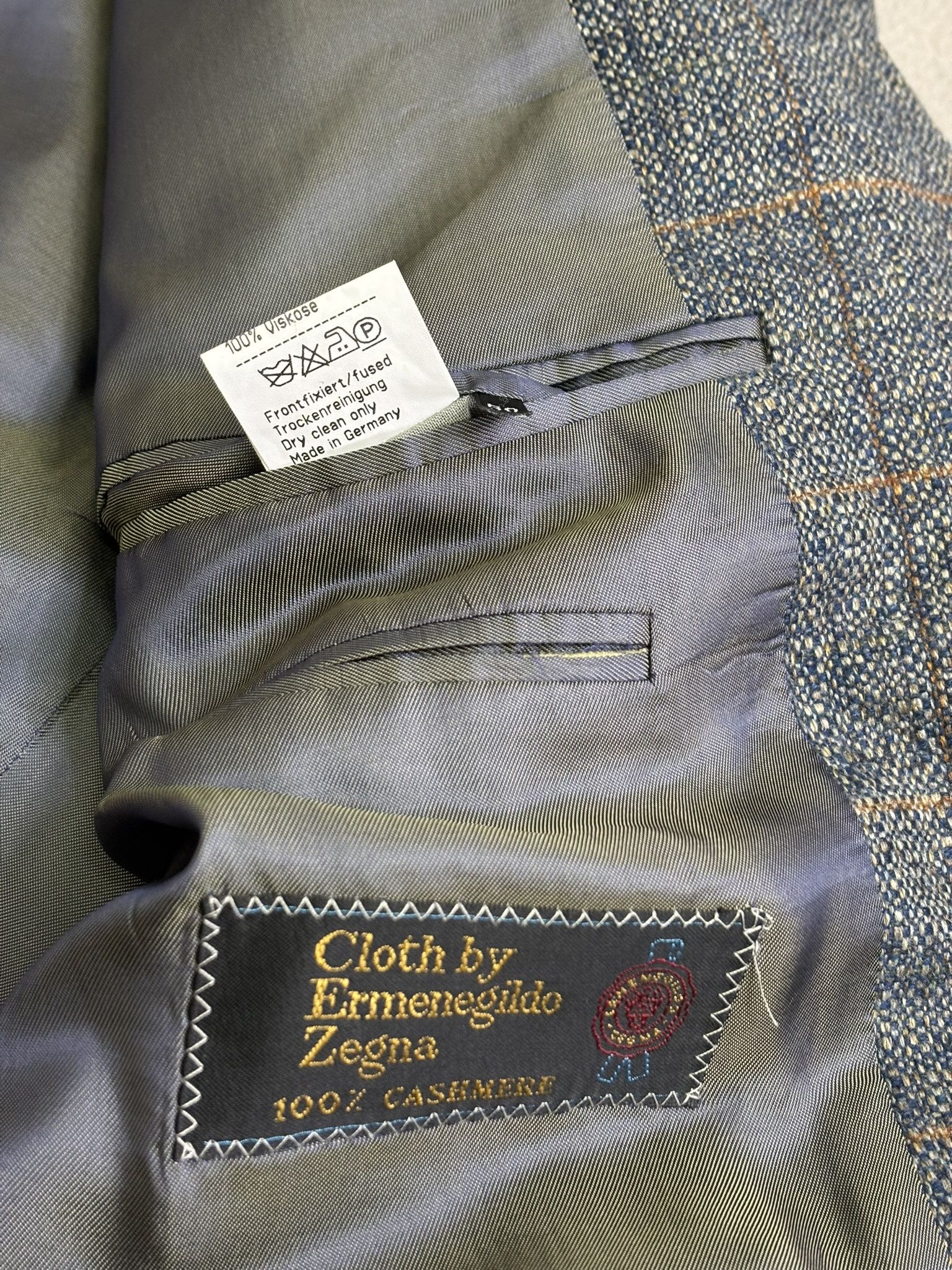 Ermenegildo Zegna Ermenegildo Zegna 100% Cashmere Blazers size 50 Size 50R - 15 Thumbnail