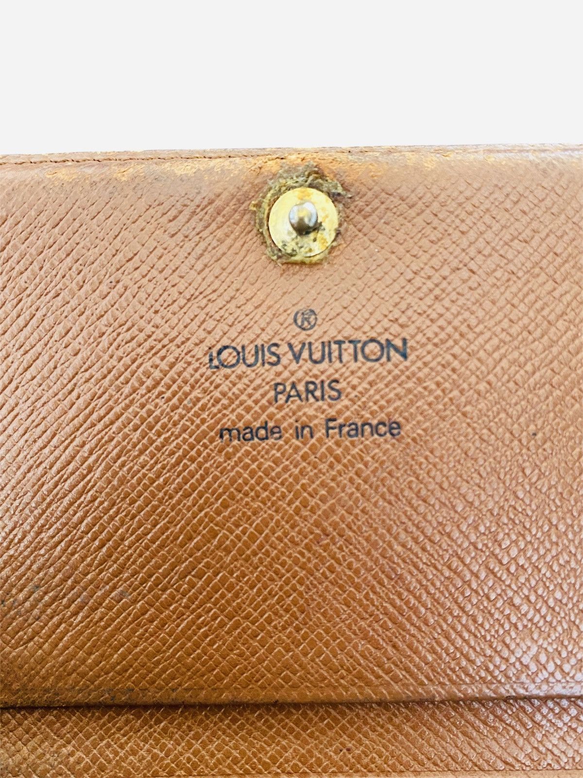 Louis Vuitton Louis Vuitton Monogram Porte Monnaie Tresor Bifold Wallet Size ONE SIZE - 4 Thumbnail