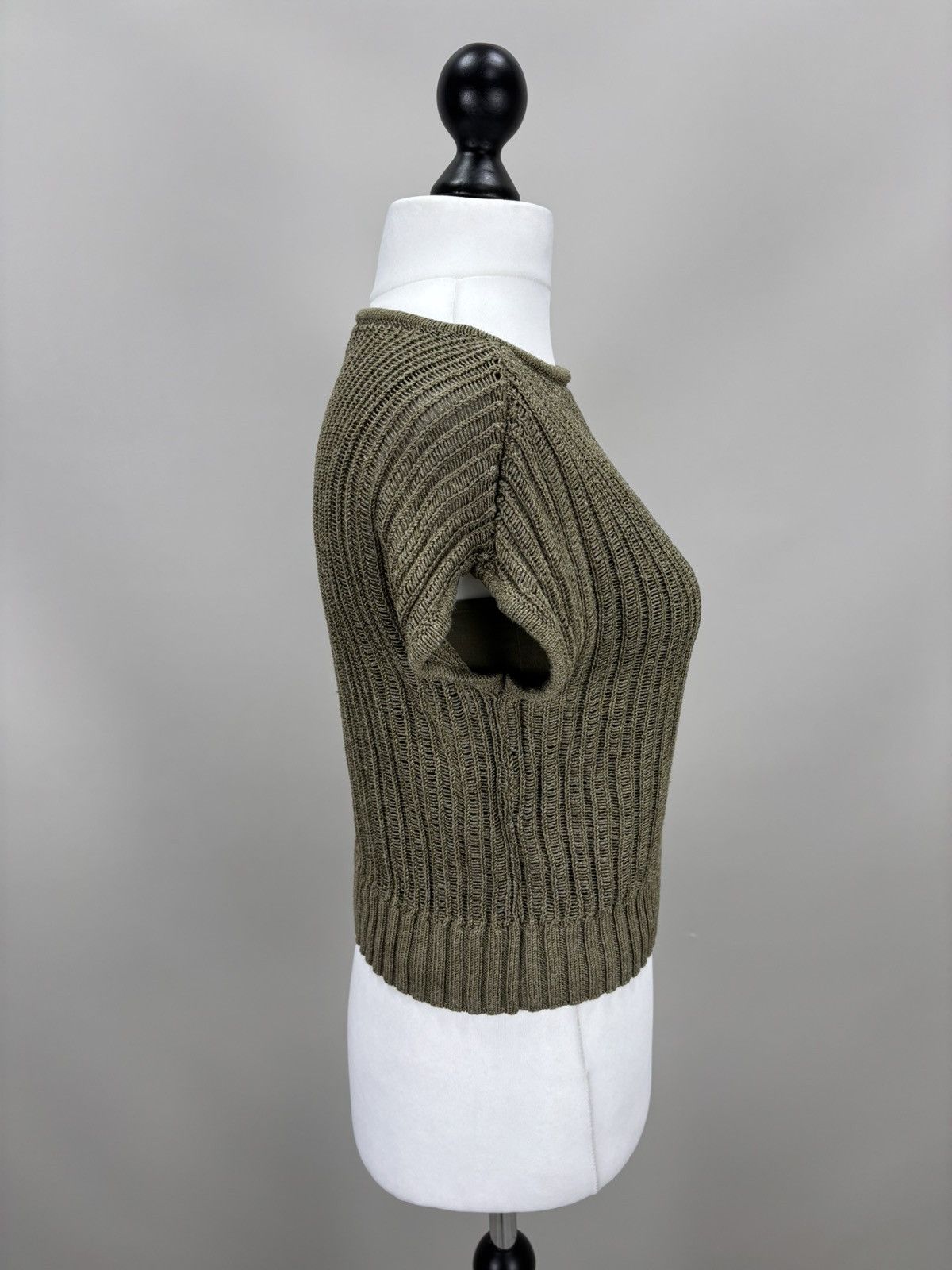 Lauren Ralph Lauren Womens linen top Ralph Lauren Black Label Size S Color Brown Size S / US 4 / IT 40 - 4 Thumbnail