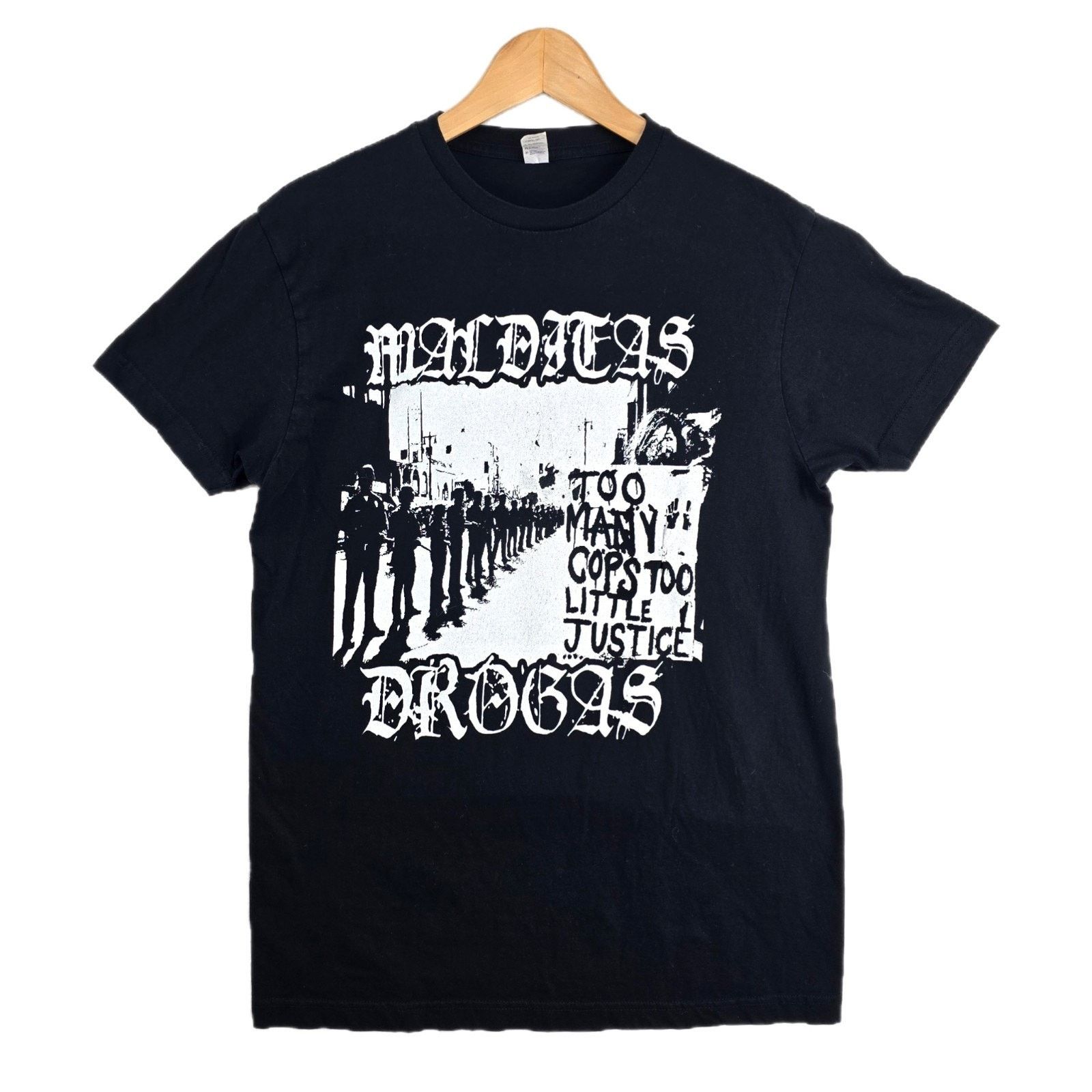 Other Malditas Drogas Metal Band Tee Shirt Large Too Many Cops Size US L / EU 52-54 / 3 - 1 Thumbnail