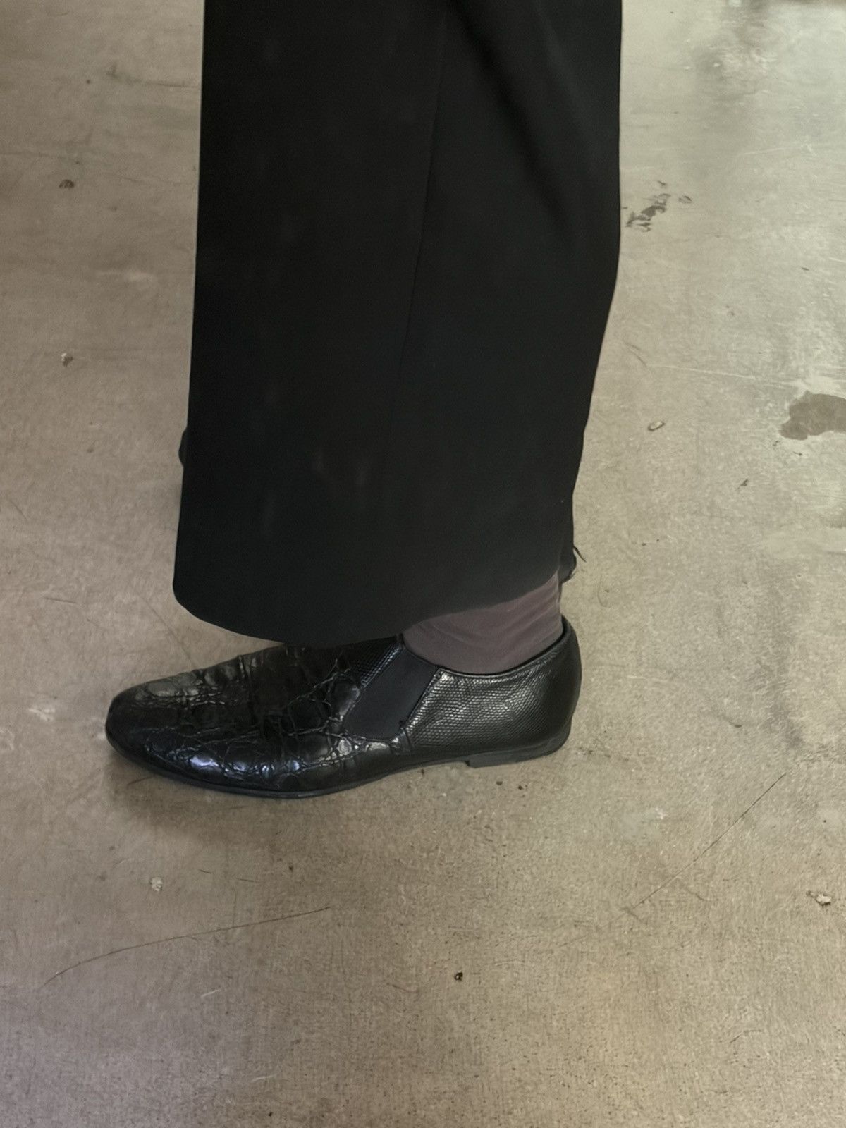 Prada vtg genuine croc slip on Size US 9.5 / EU 42-43 - 2 Thumbnail