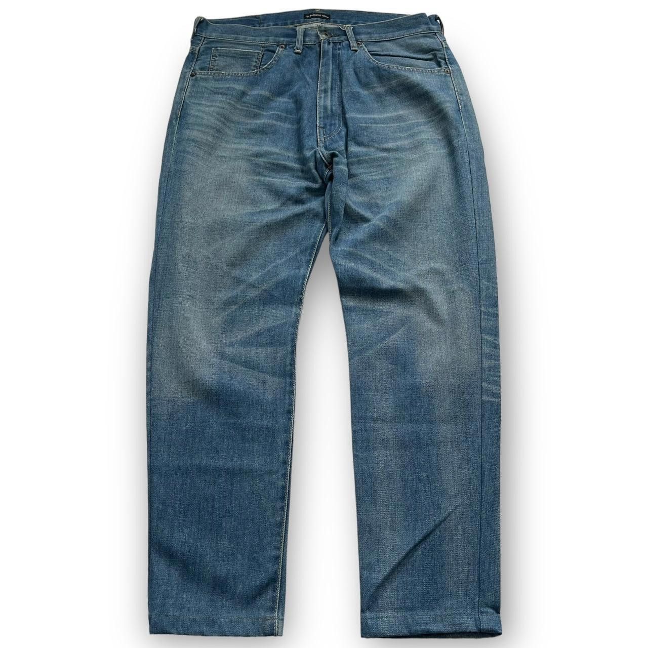 Bape BAPE Men's Blue and Black Jeans Size US 35 - 3 Thumbnail