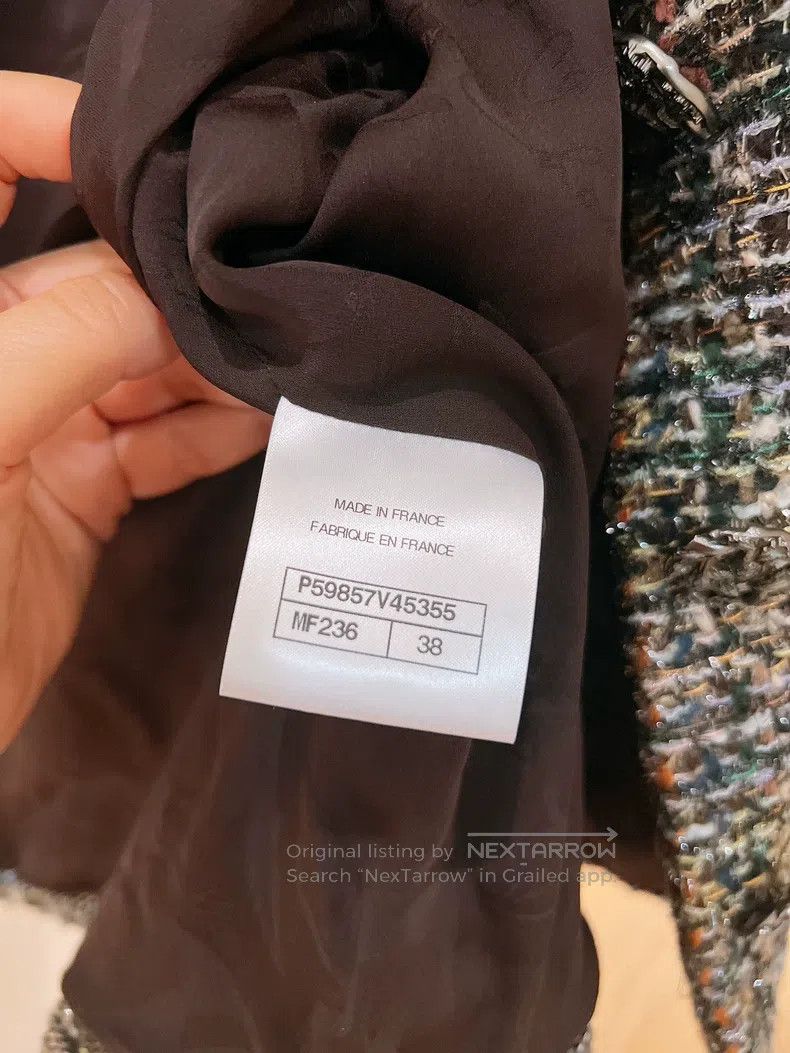 Chanel Chanel Fantasy Forest Series Colourful Tweed Coat Size XS / US 0-2 / IT 36-38 - 8 Thumbnail