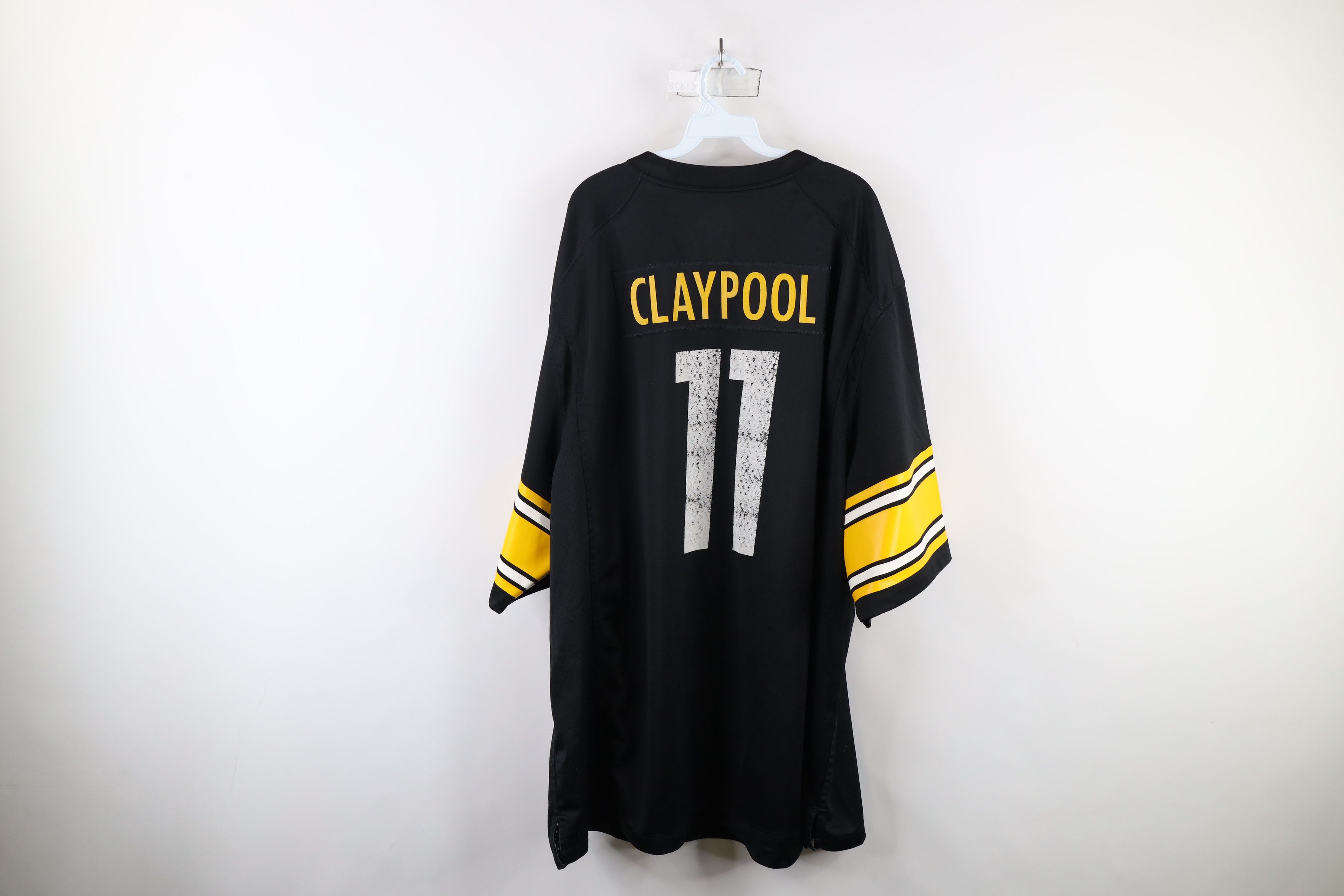 Nike × Vintage Nike On Field Pittsburgh Steelers Football Jersey Black Size US XXL / EU 58 / 5 - 12 Thumbnail