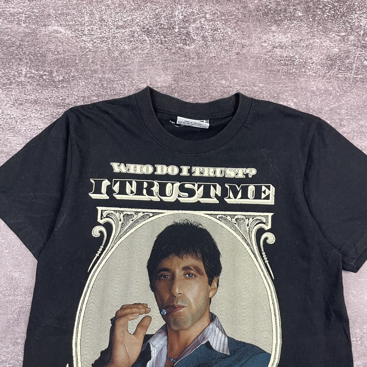 Vintage Vintage 90’s Scarface The Roxx T Shirt Size US S / EU 44-46 / 1 - 2 Thumbnail