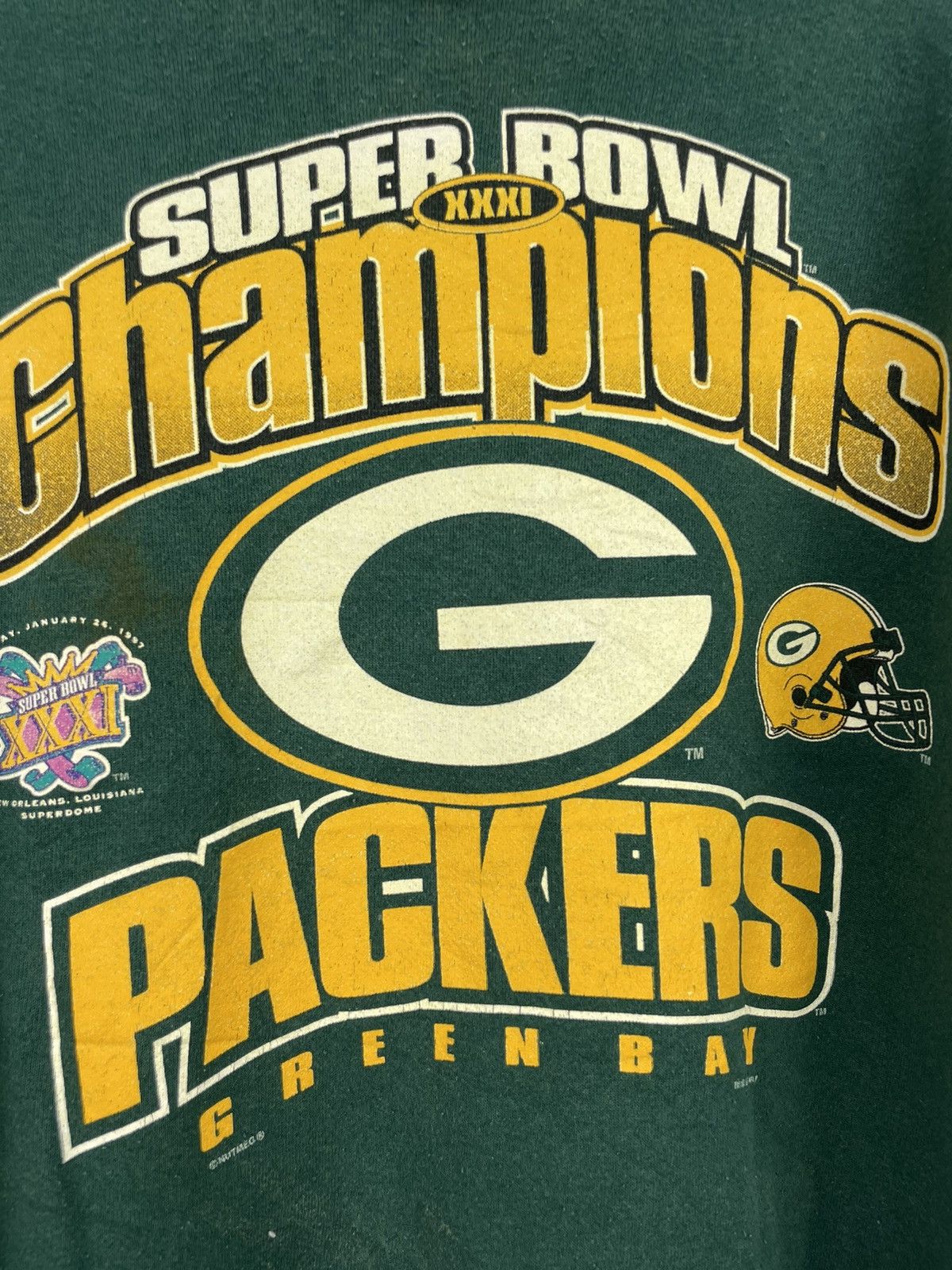 NFL Vintage 90s Green Bay Packers NFL sweatshirt Size US L / EU 52-54 / 3 - 4 Thumbnail