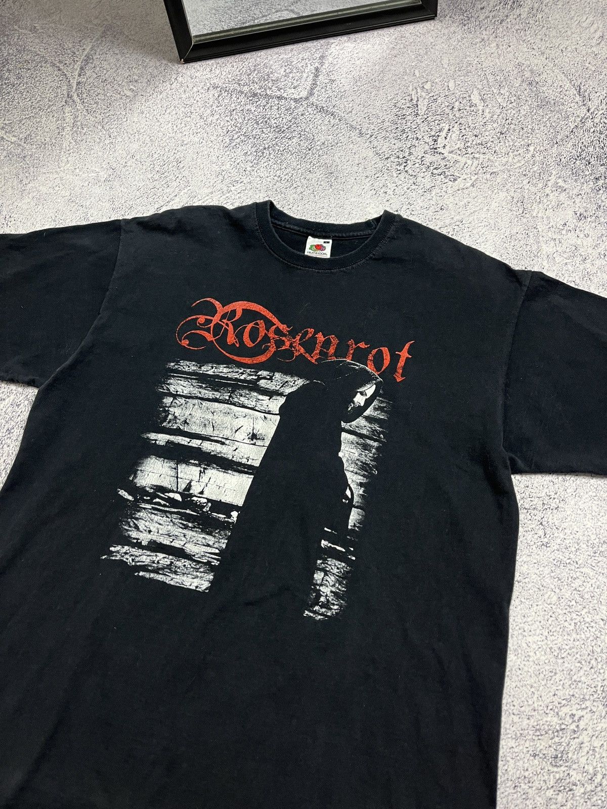 Band Tees × Vintage Vintage 2000s Rammstein Rosenrot T Shirt Band Tee Size US L / EU 52-54 / 3 - 5 Thumbnail