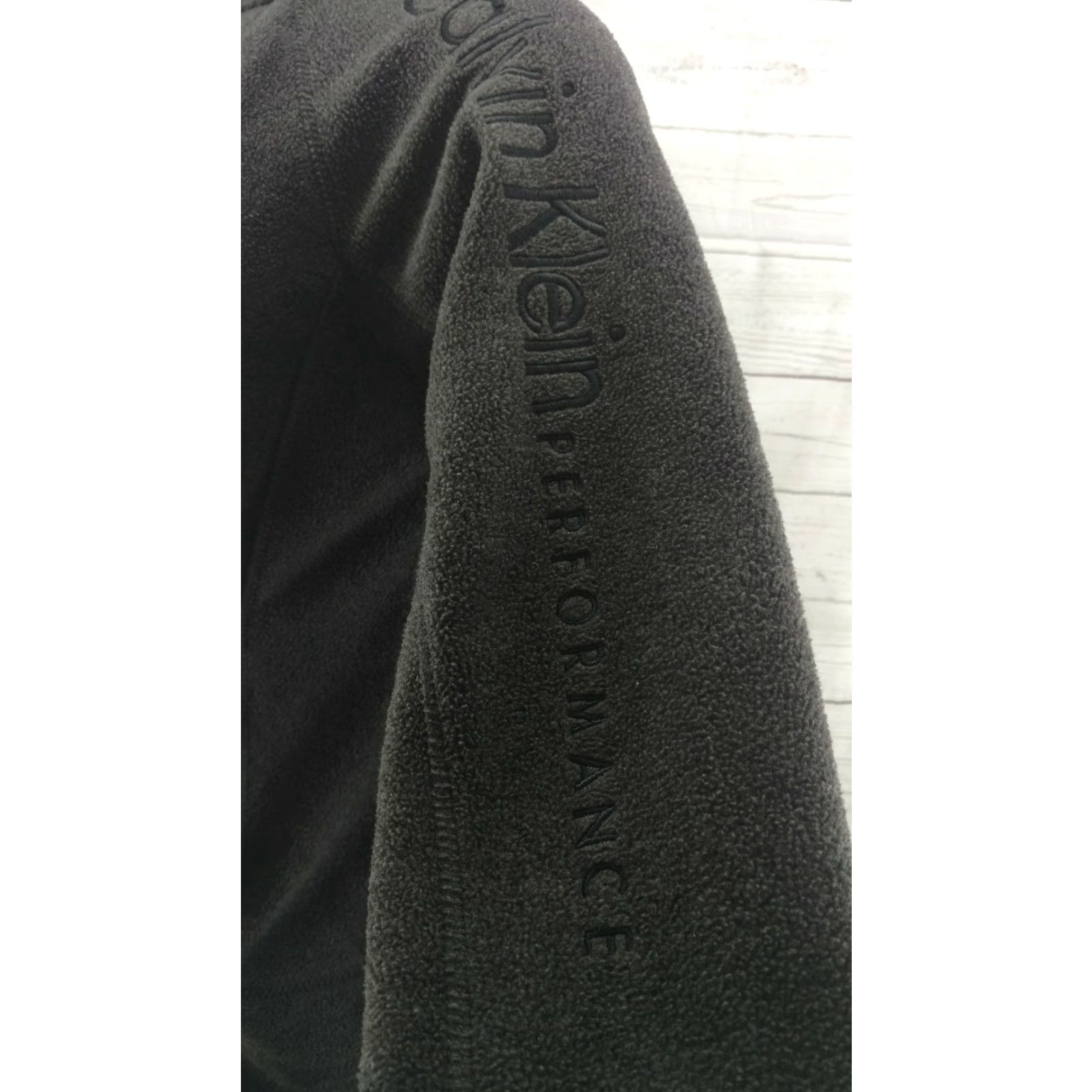 Calvin Klein Calvin Klein Performance Hoodie Dark Gray Medium Full Zip Women XS? No, Size M. Size M / US 6-8 / IT 42-44 - 3 Thumbnail