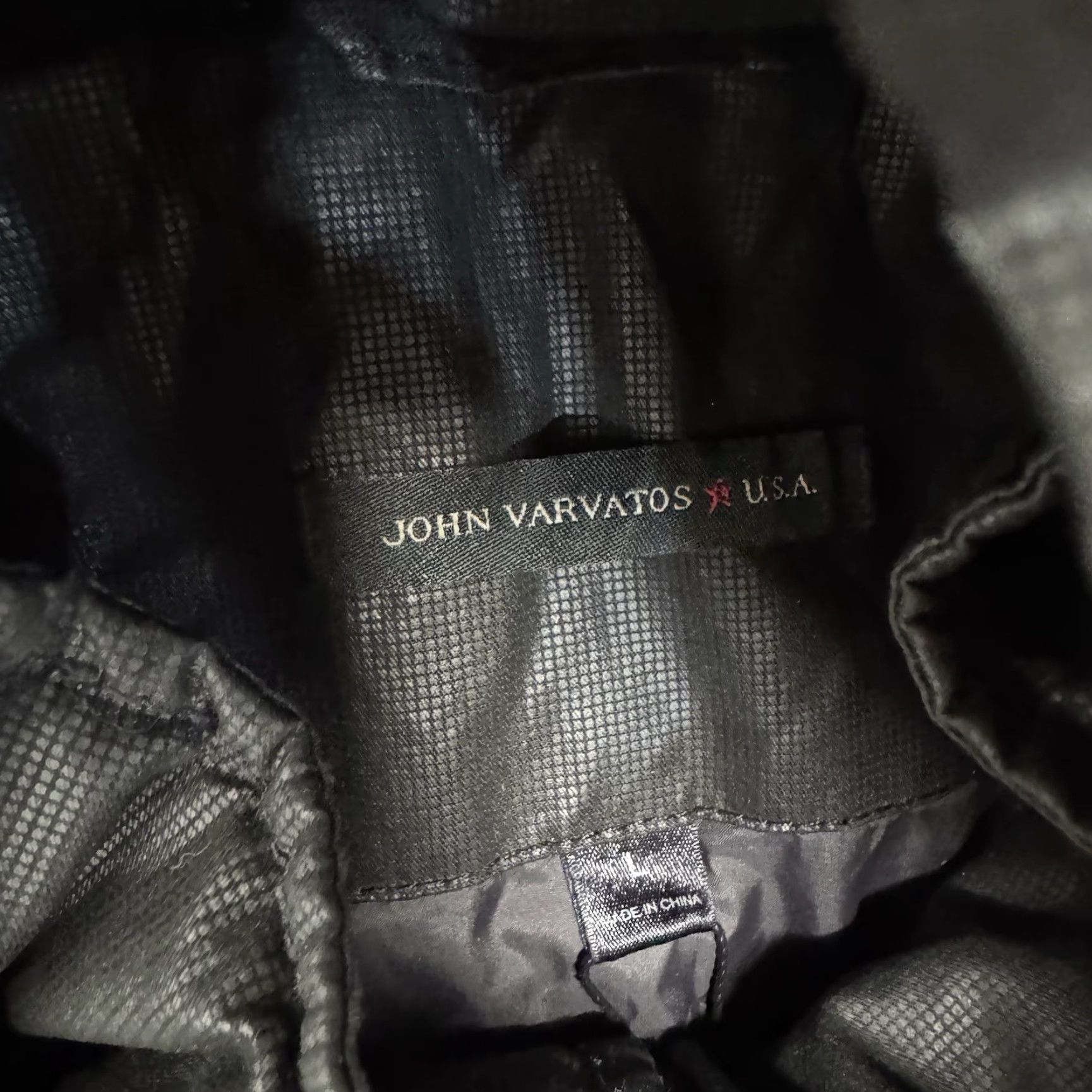 John Varvatos VINTAGE John Varvatos Star USA Mens L Quilted Puffer Hooded Jacket Full Zip Size US L / EU 52-54 / 3 - 3 Thumbnail