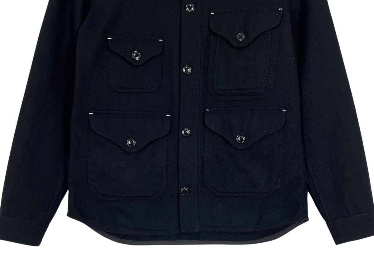 Japanese Brand Nano Universe Padded Pocket Wool Jacket Size US M / EU 48-50 / 2 - 5 Thumbnail
