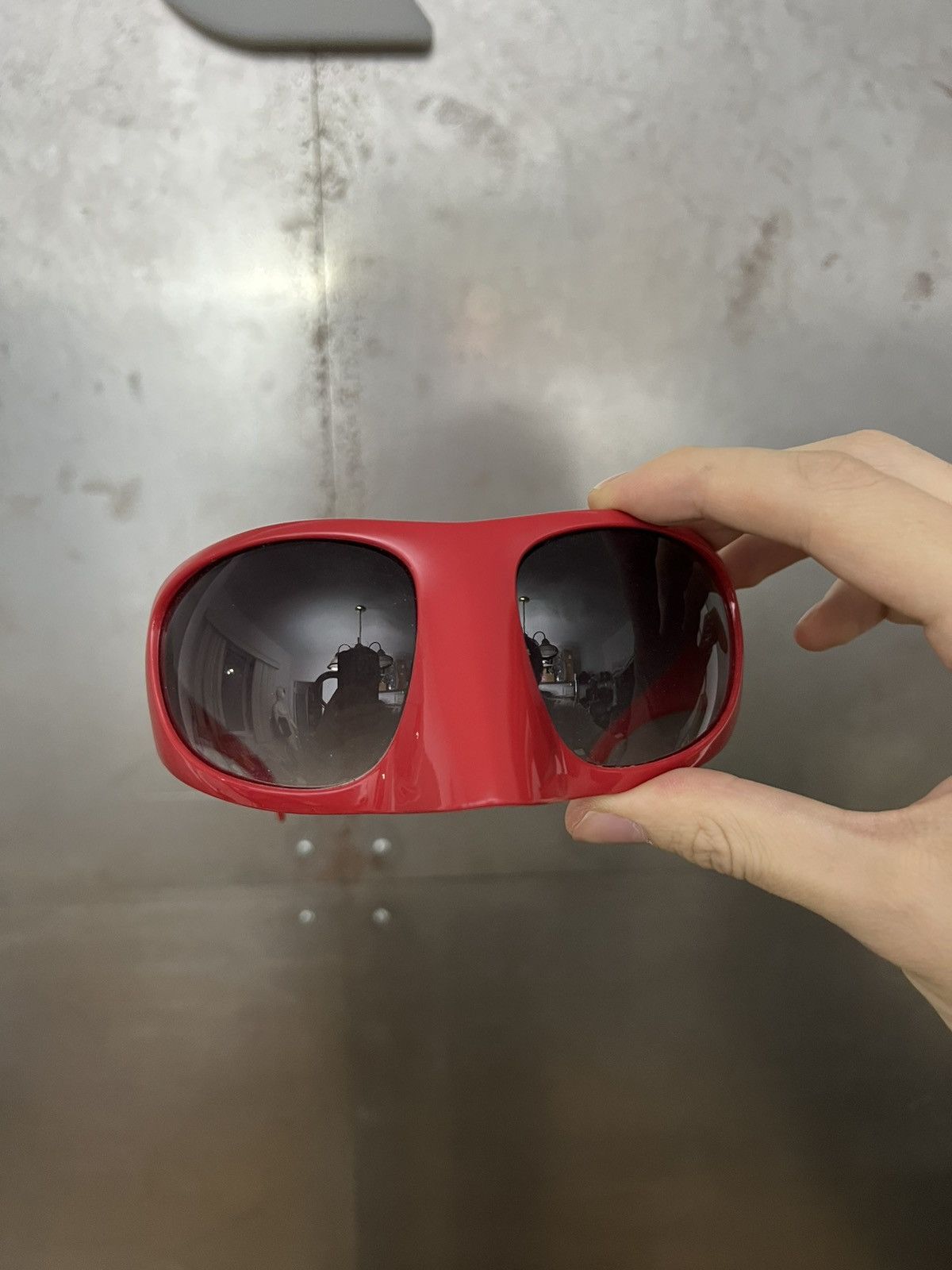 Bernhard Willhelm × Linda Farrow Bernhard Willhelm x Linda Farrow Steve Lacey Sunglasses Size ONE SIZE - 2 Thumbnail