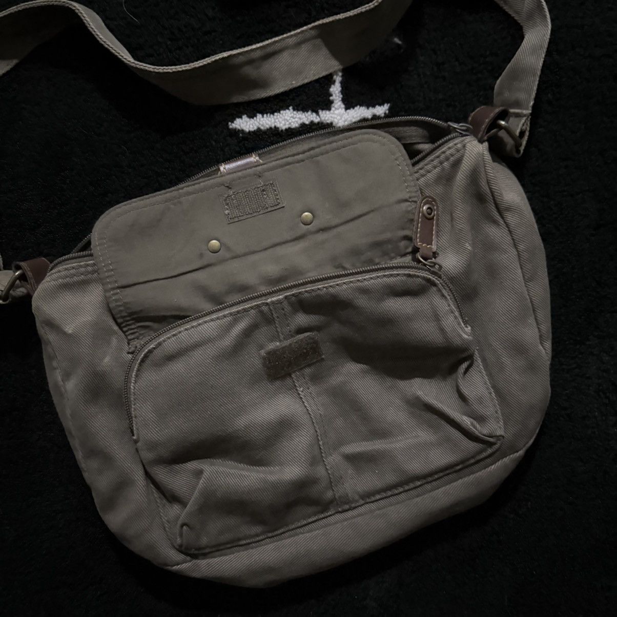 Vintage Tan canvas bag Size ONE SIZE - 3 Thumbnail