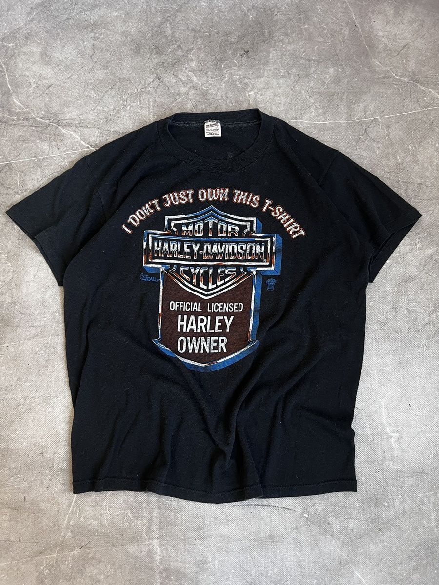 Harley Davidson Harley Davidson 1980’s T-shirt Band Tees licensed tee Size US L / EU 52-54 / 3 - 1 Thumbnail