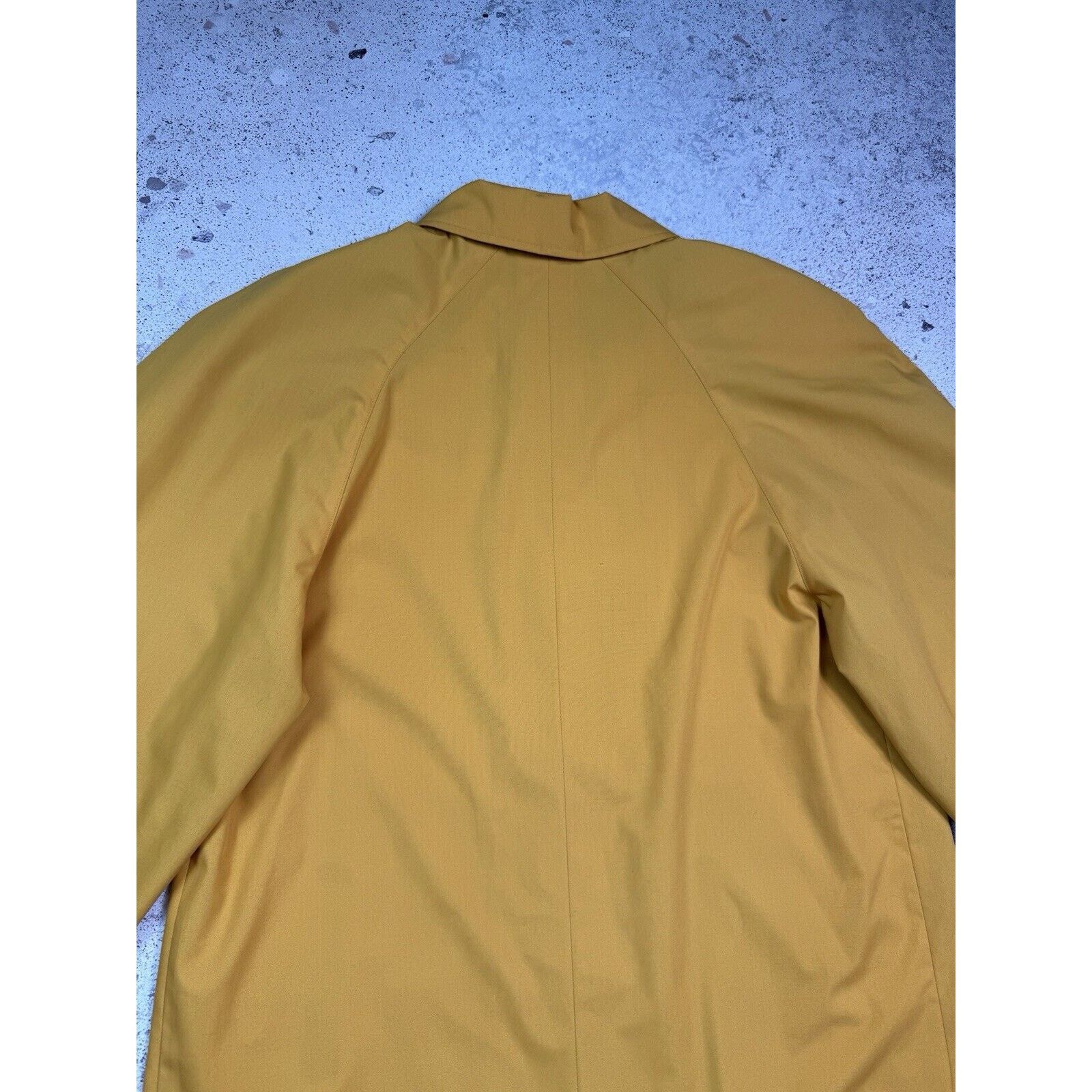 Vintage Vintage 90s 80s Christian Aujard Yellow Trench Coat Size 38 Size M / US 6-8 / IT 42-44 - 13 Thumbnail