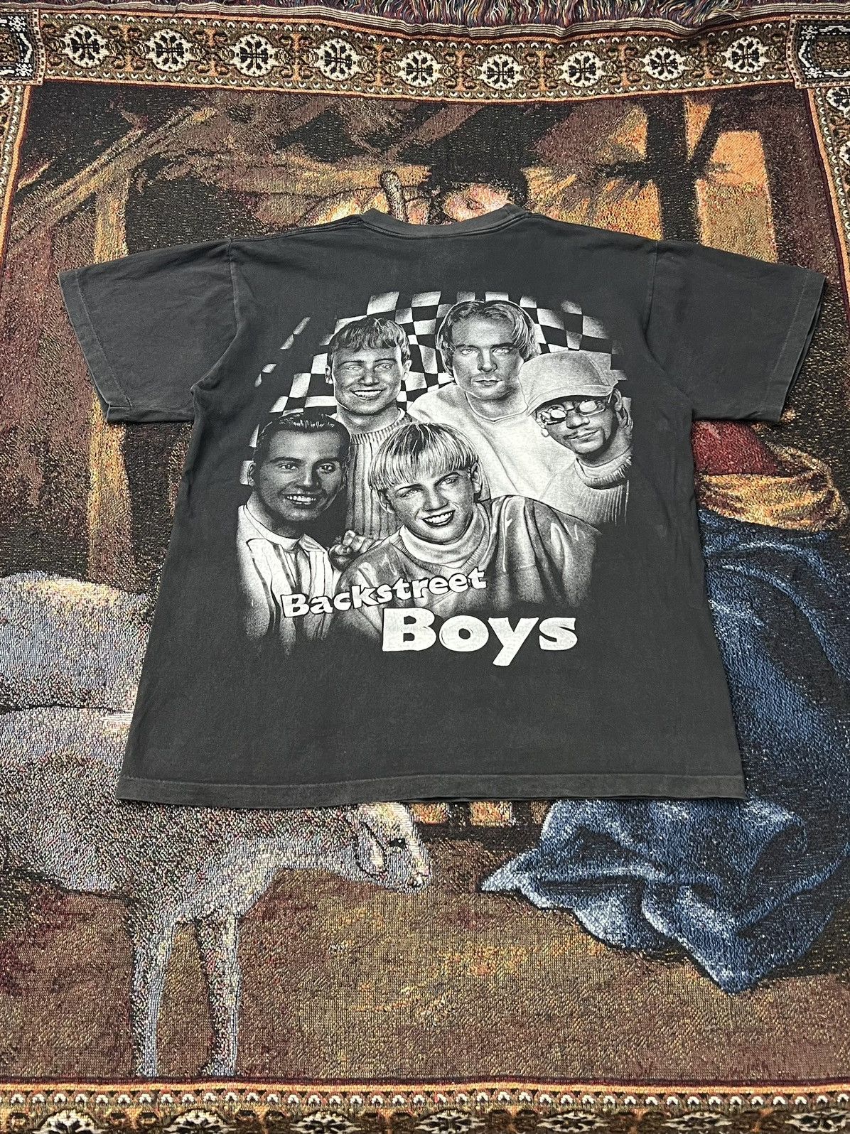Band Tees Vintage Bootleg Backstreet Boys Tee Size US L / EU 52-54 / 3 - 4 Thumbnail