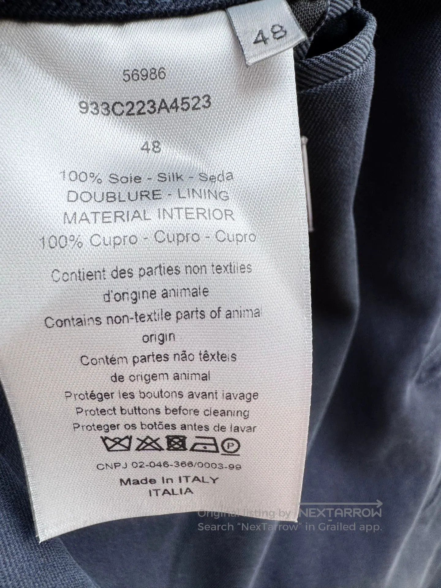 Dior Dior New Suit Jacket 48 Size. Size US L / EU 52-54 / 3 - 6 Thumbnail