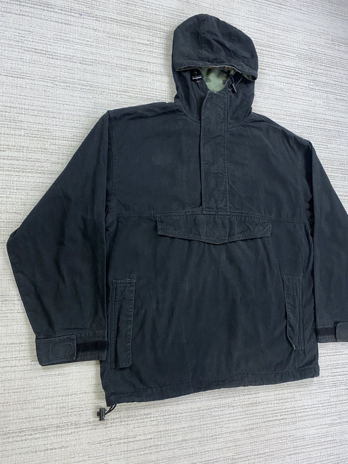 Vintage Vintage Flying Force Pullover Anorak Military Hoodie Jacket Size US L / EU 52-54 / 3 - 3 Thumbnail