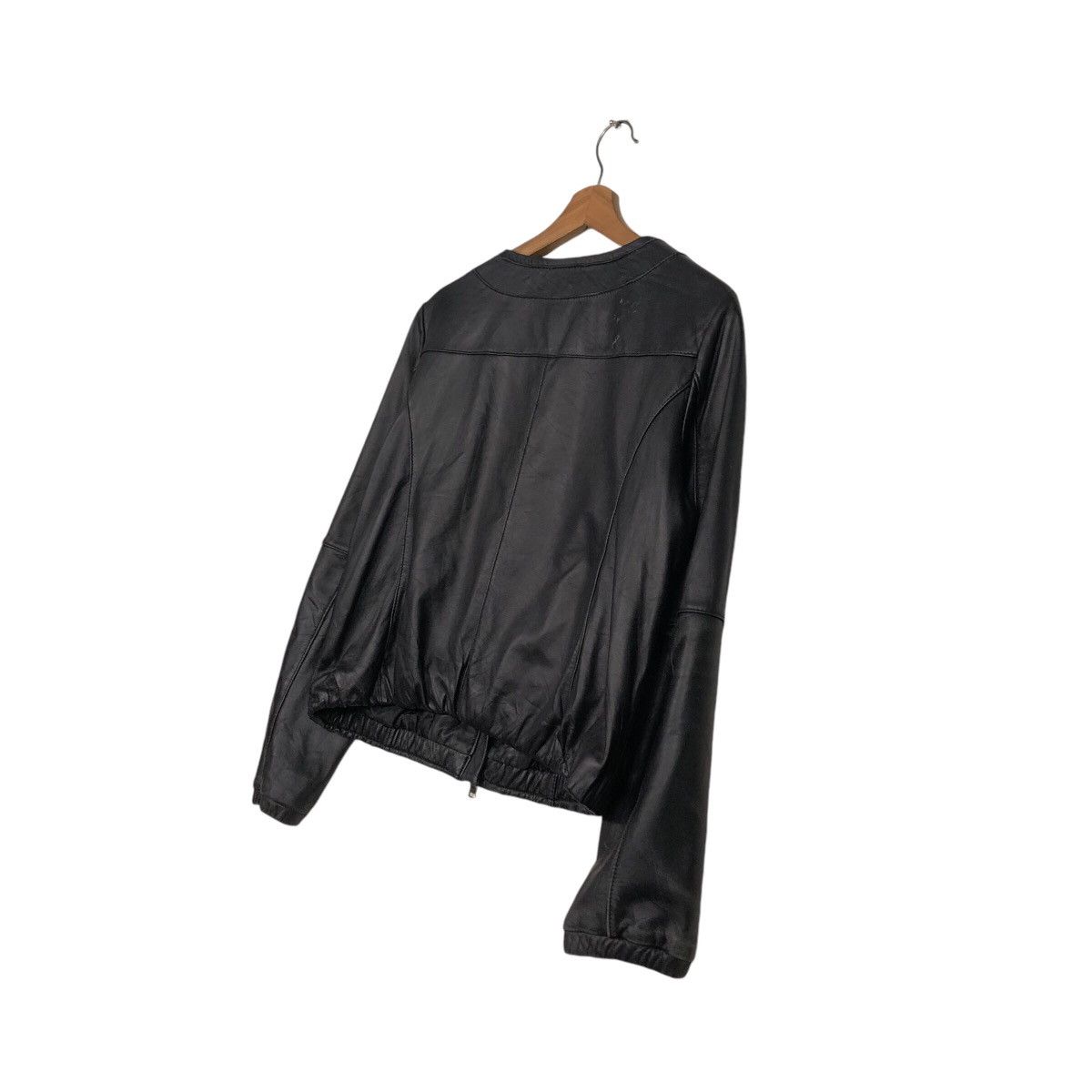 Japanese Brand 📌Vintage Cropped Leather Biker Jacket Indivi Japan Size US M / EU 48-50 / 2 - 11 Thumbnail