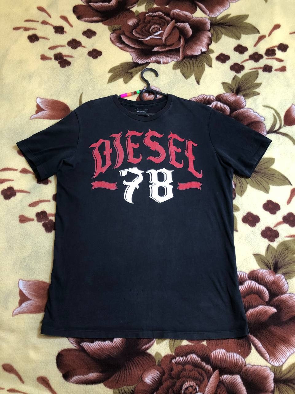 Diesel Diesel #78 T-Shirt Short Sleeve Crew Neck Graphic Logo Size US S / EU 44-46 / 1 - 1 Thumbnail