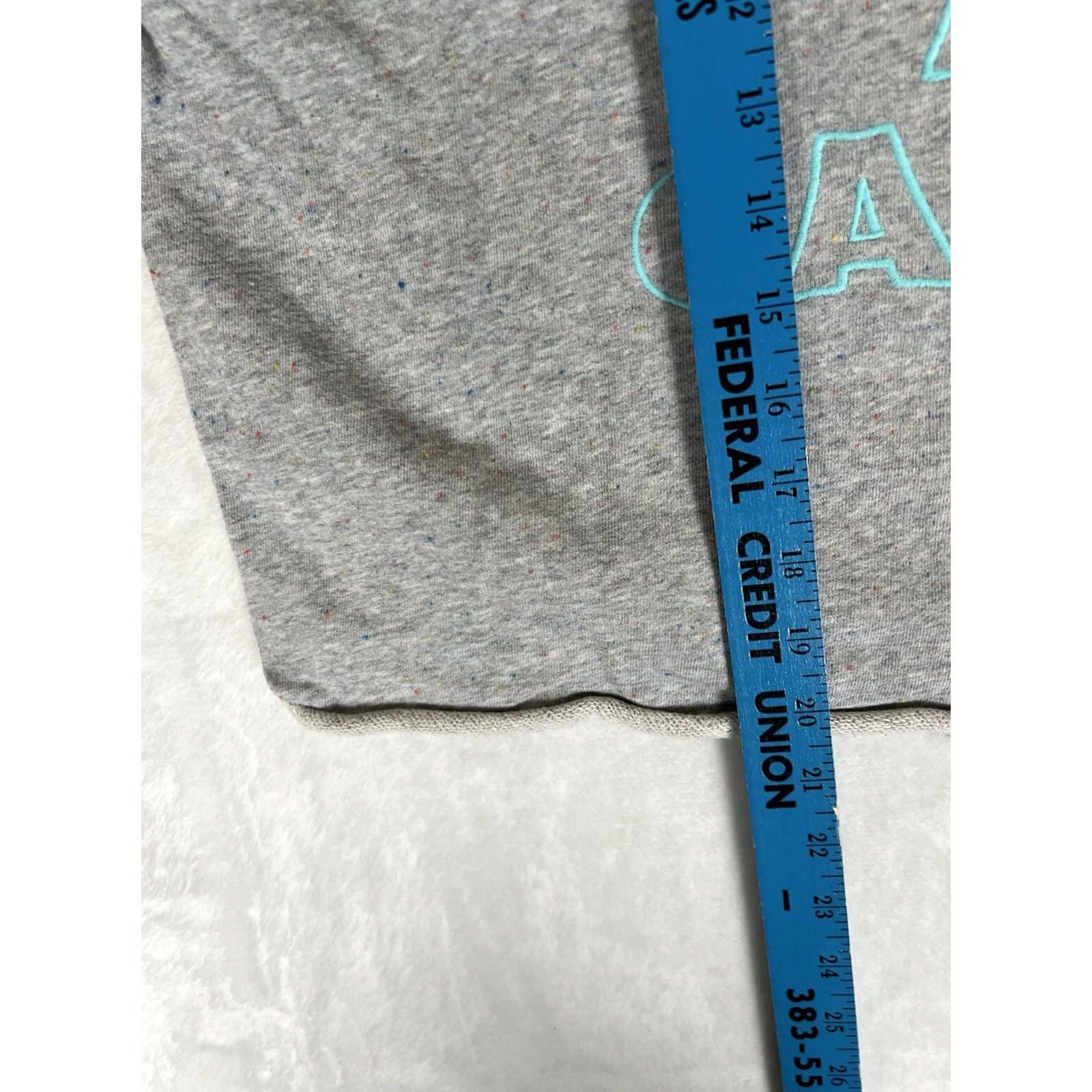 Disney VINTAGE Disney Sweatshirt Womens XS I Run On Caffeine Gray Pink Crewneck Pullover Crop Crew Neck Mickey Mouse 90s Cartoon Activewear Girls Size XS / US 0-2 / IT 36-38 - 5 Thumbnail