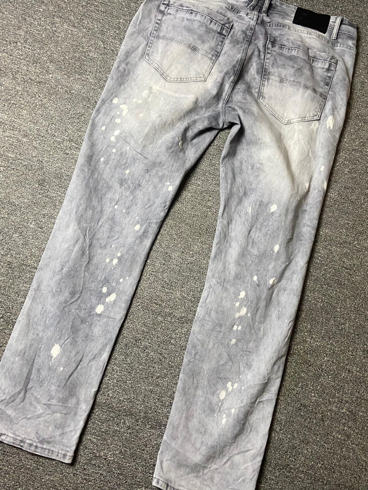 Japanese Brand Switch Remarkable Distressed Denim Jeans (145) Size US 39 - 3 Thumbnail