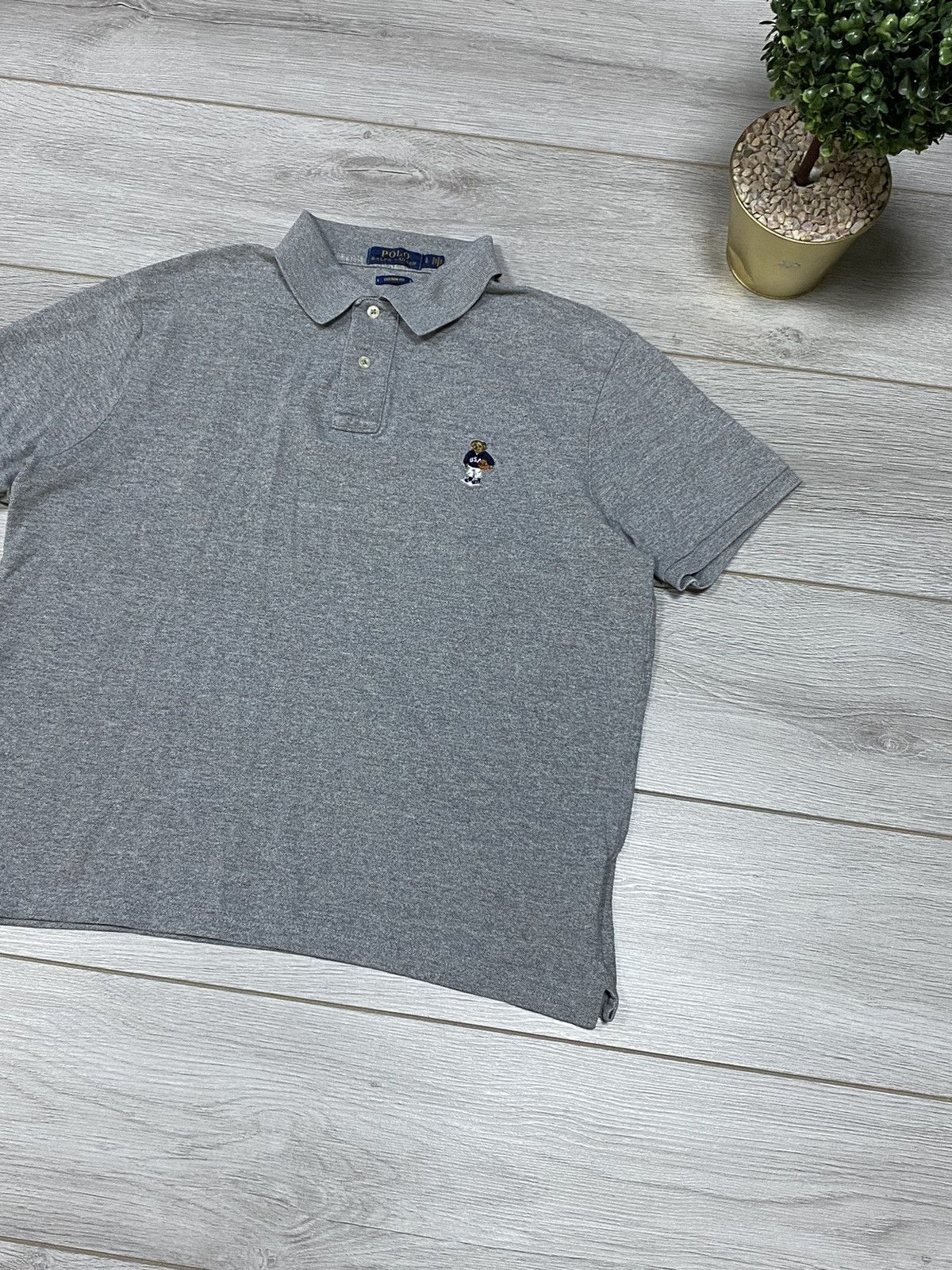 Vintage POLO Bear Ralph Lauren vintage polo shirt Size US L / EU 52-54 / 3 - 4 Thumbnail