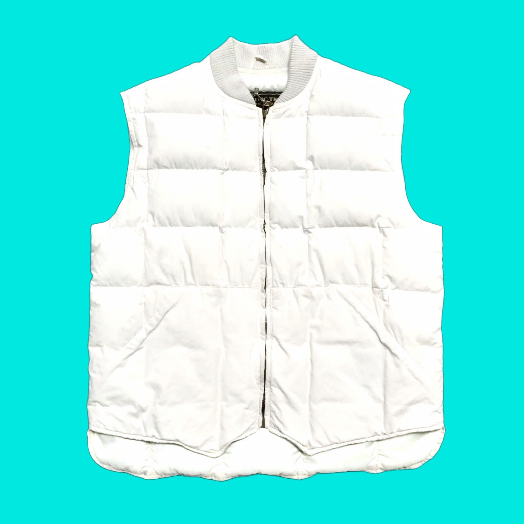 Vintage Vintage Pacific Trail Vest Mens L White Quilted Down 90s Size US L / EU 52-54 / 3 - 1 Thumbnail