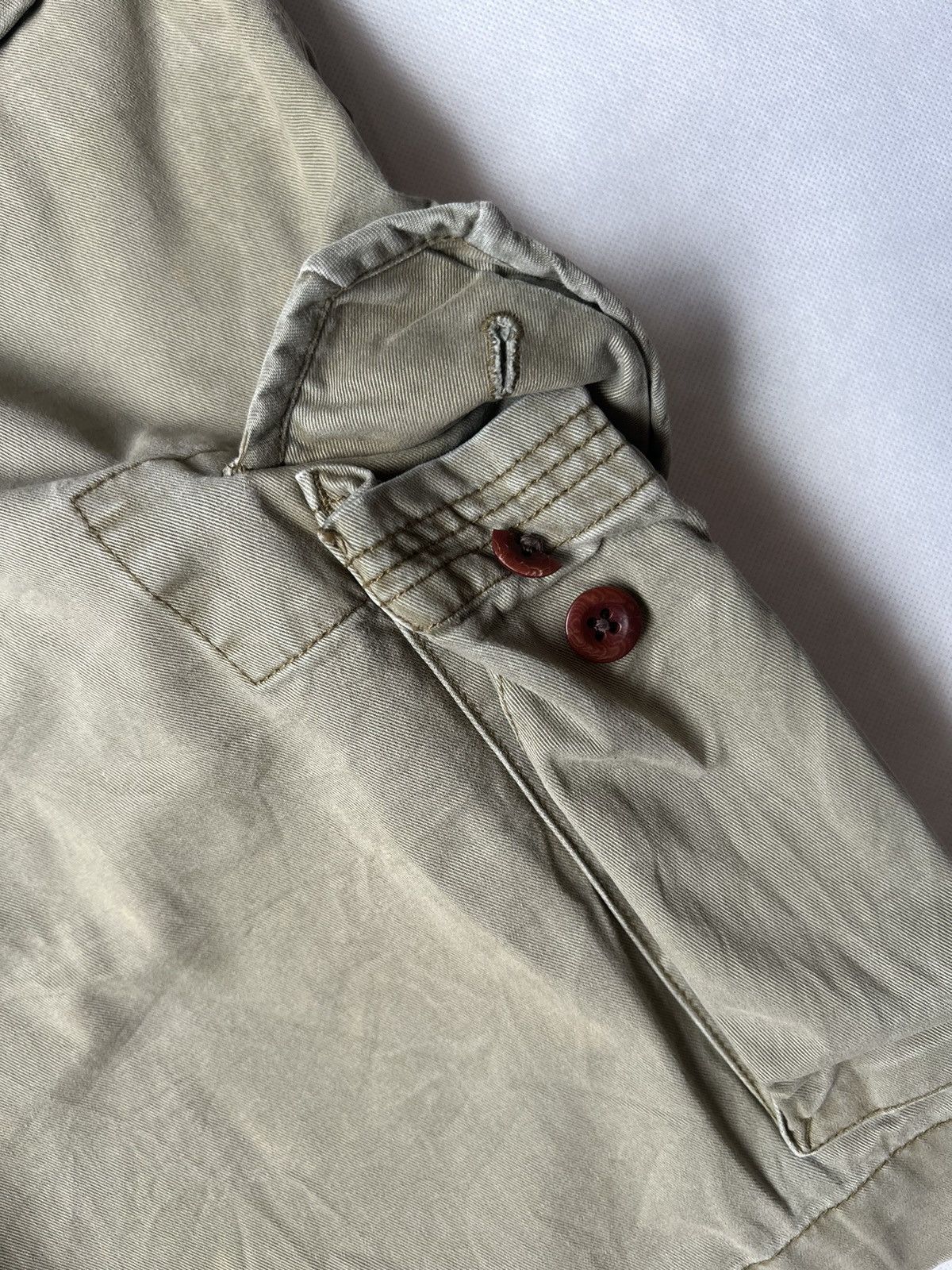 Polo Ralph Lauren Polo Ralph Lauren Green Washed Army Short Cargo Size US 36 / EU 52 - 14 Thumbnail