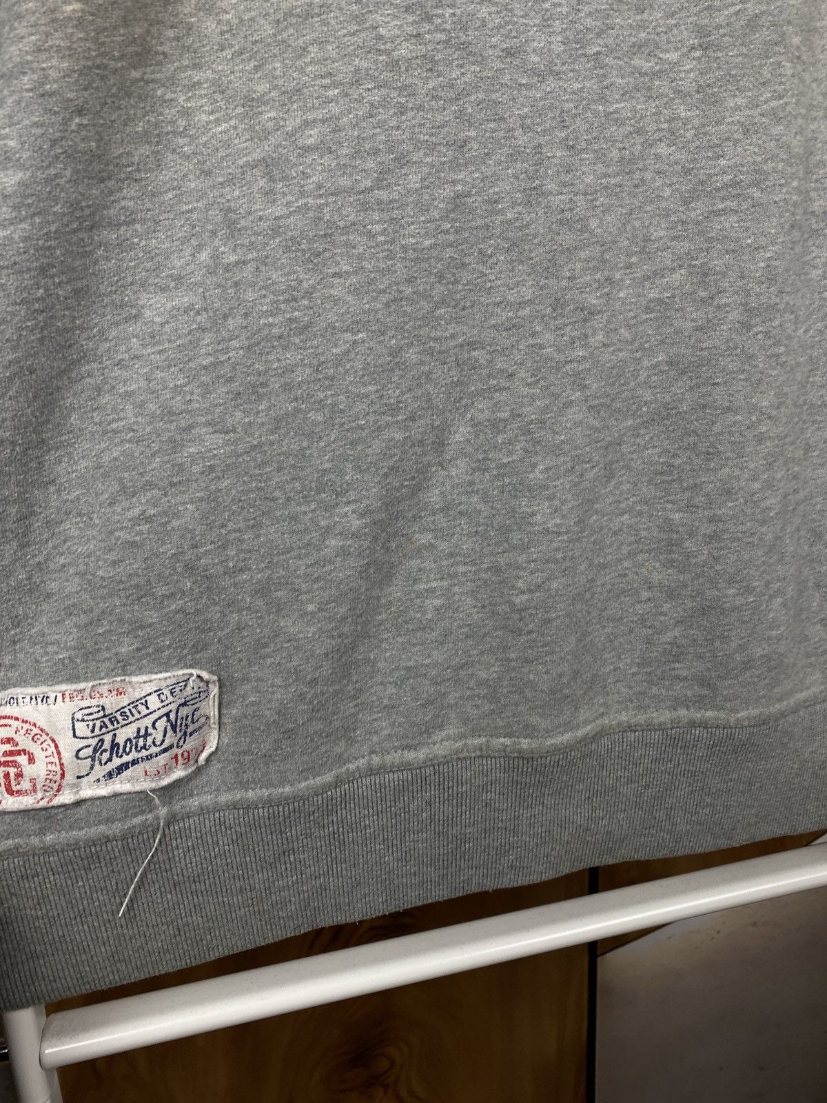 Schott 🔥Vintage Sweatshirt Zip Up 1/3 Schott N.Y.C. VTG Tee🔥 Size US M / EU 48-50 / 2 - 9 Thumbnail