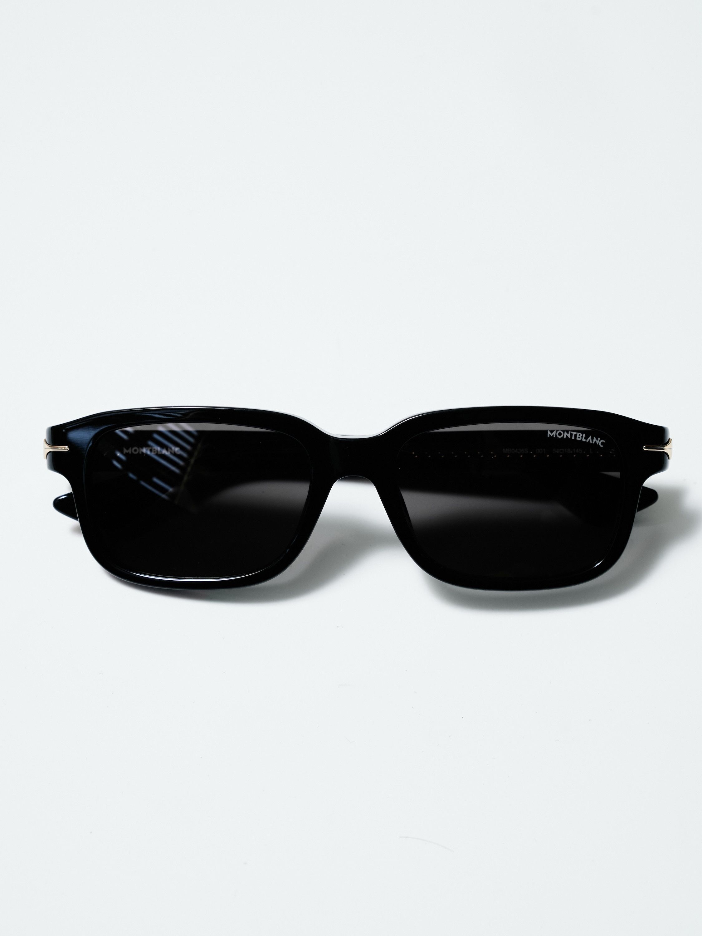 Montblanc MONTBLANC MB0436S 001 SUNGLASSES Size ONE SIZE - 9 Thumbnail