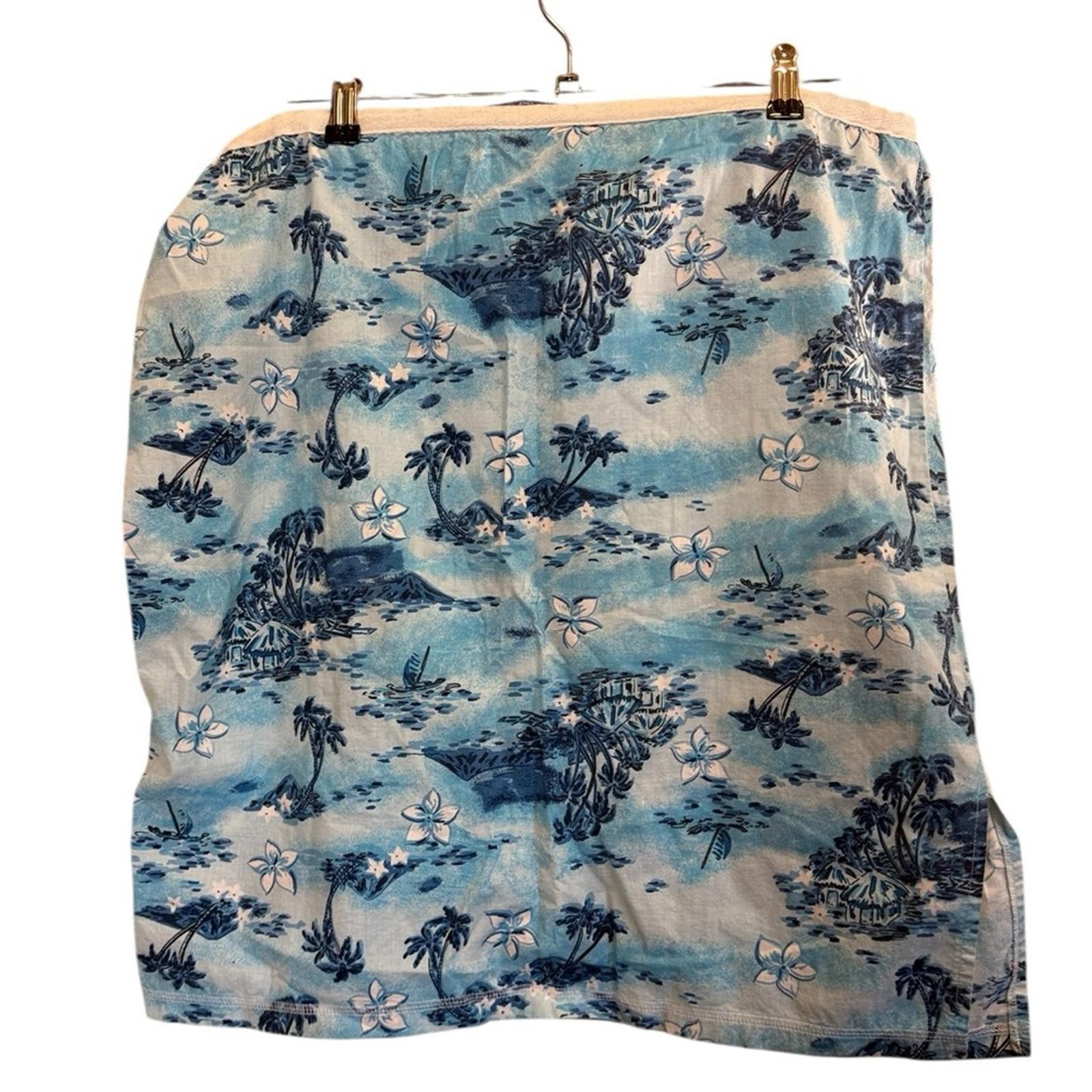 Other Lavender Surf and Beach Cotton Skirt sz L Size 36" / US 14 / IT 50 - 3 Thumbnail