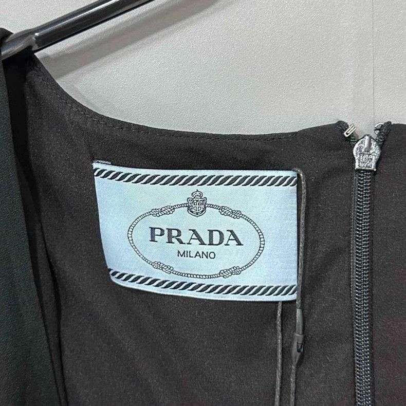 Prada Prada Sleeveless three-dimensional skirt dress 2504-Nextarr Size XS / US 0-2 / IT 36-38 - 4 Thumbnail