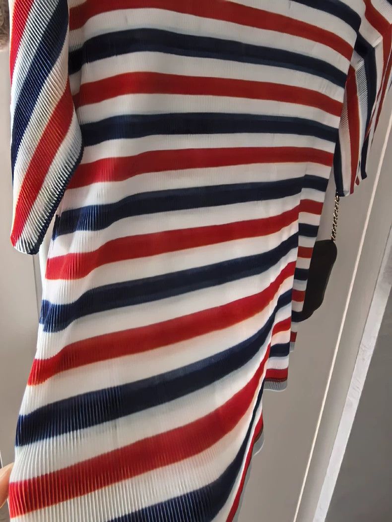 Issey Miyake issey miyake Striped short sleeves 2505-Nextarrow Size M / US 6-8 / IT 42-44 - 3 Thumbnail