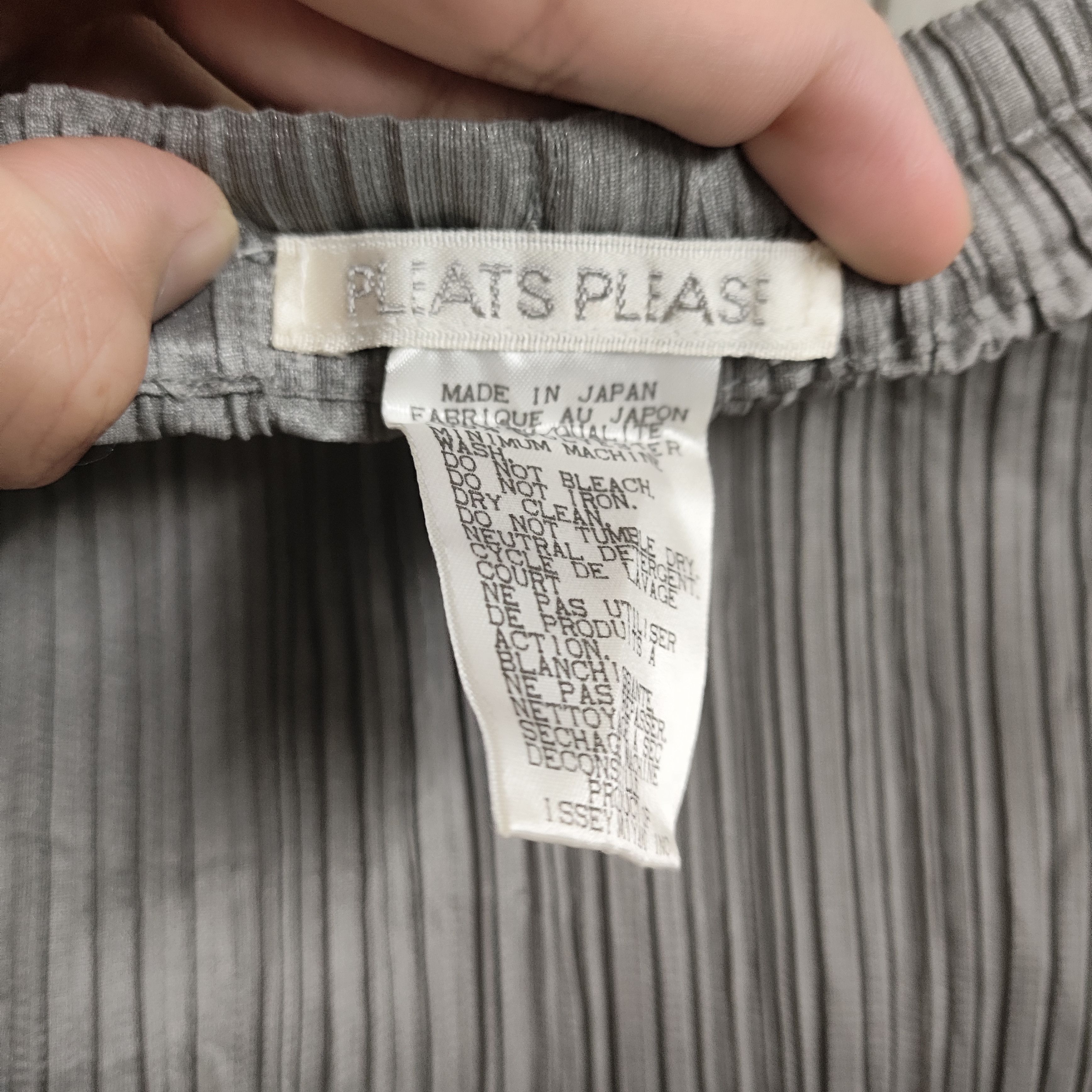 Issey Miyake 90s PLEATS PLEASE BY ISSEY MIYAKE PLEATED PANT RARE Size 27" / US 4 / IT 40 - 3 Thumbnail