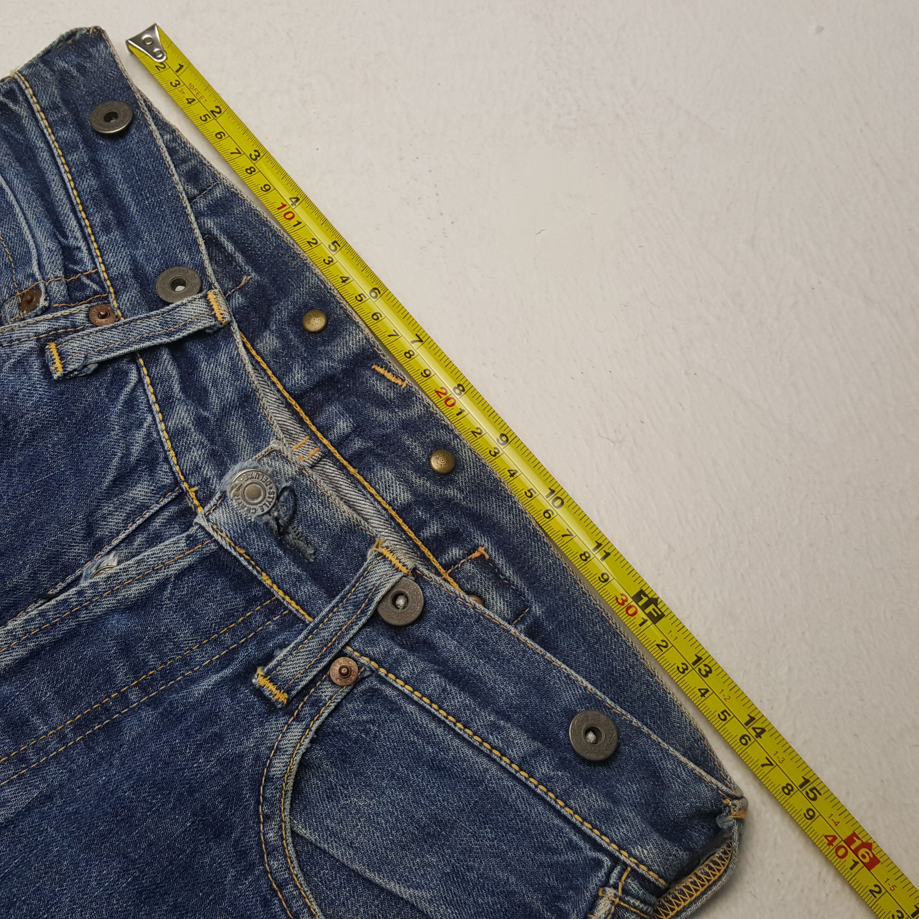 Evisu Vintage EVIS Japanese Brand Daicock Custom Style Jeans Size US 29 - 7 Thumbnail