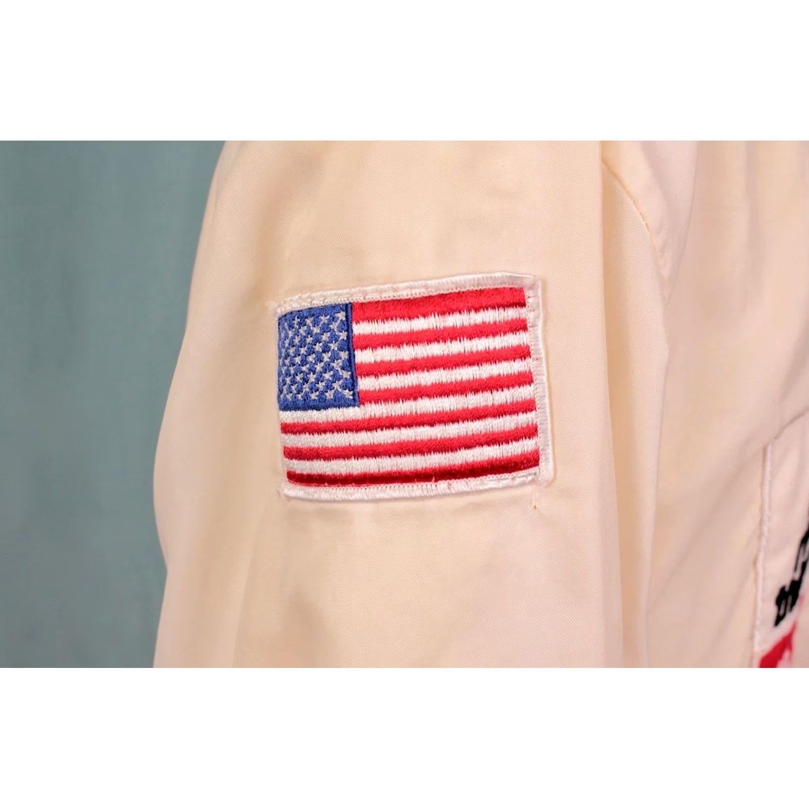 Vintage VTG Racing Jacket Coca Cola Nylon 60s 70s White Red Mens XL/L Racing Jacket Decade 1970s Vintage Jacket Mens White Red Coca Cola Nylon Racing Jacket Size US L / EU 52-54 / 3 - 6 Thumbnail