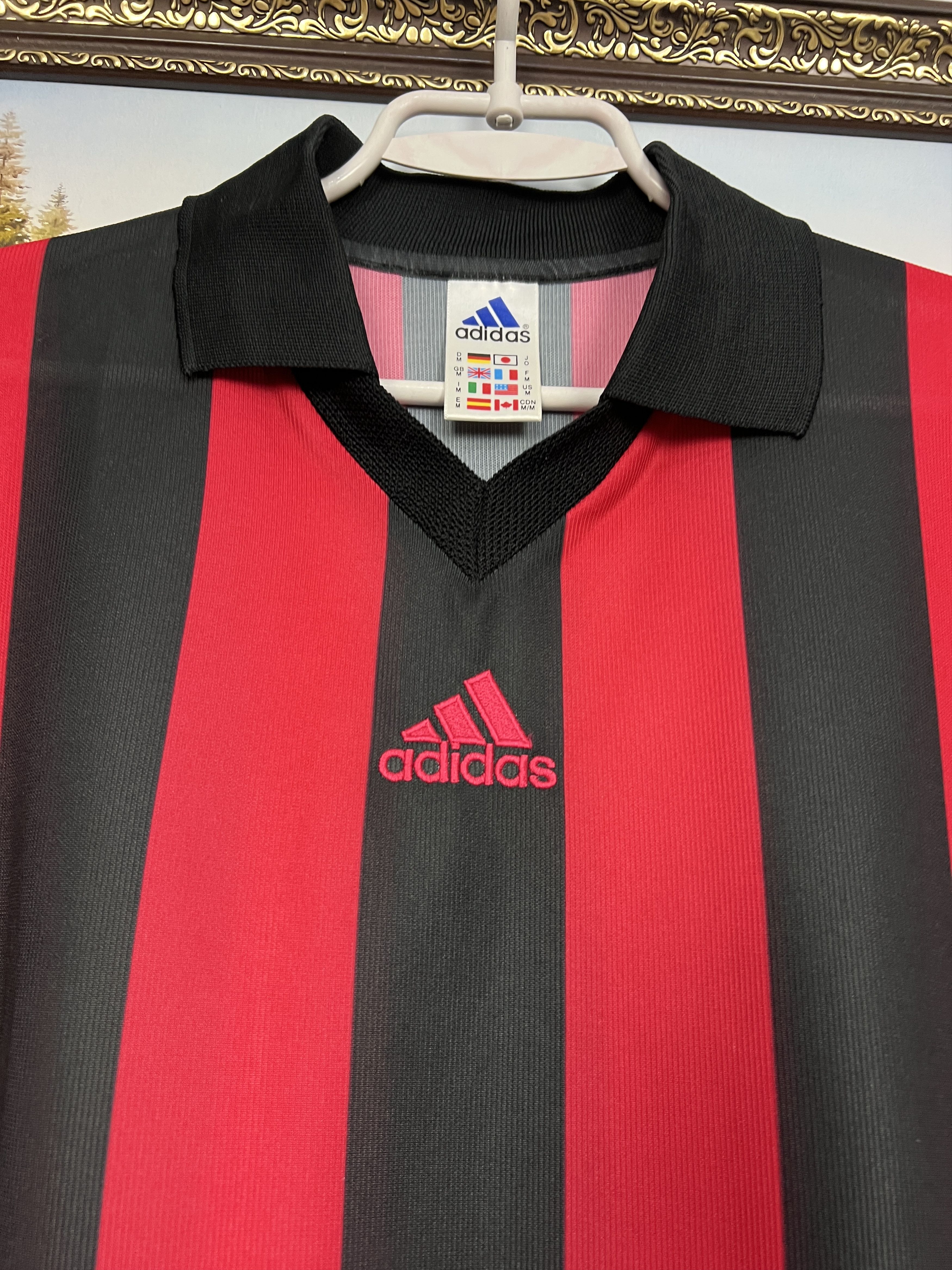 Adidas Vintage 90's Football Template Shirt Long Sleeve Jersey Size US M / EU 48-50 / 2 - 3 Thumbnail