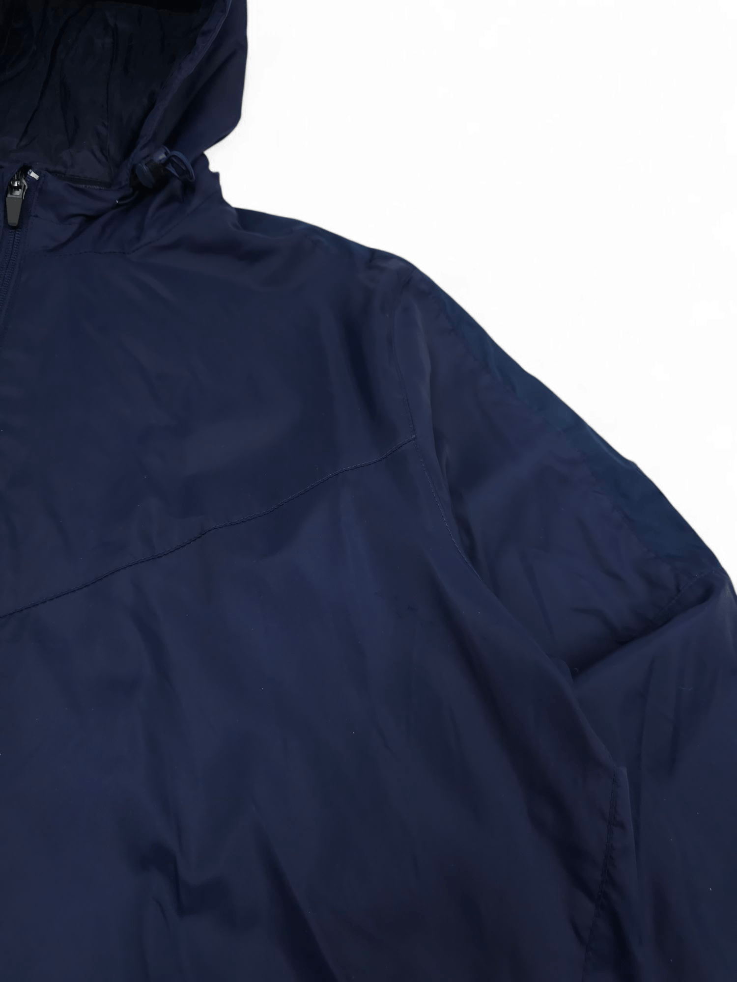 Nike 💎 Nike Vintage Navy Light Windbreaker Jacket Swoosh Logo Size US S / EU 44-46 / 1 - 5 Thumbnail