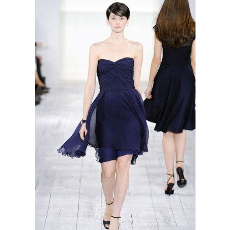 Ralph Lauren Purple Label Ralph Lauren Collection Purple Label Spring 10 Silk Dress 4 Size S / US 4 / IT 40 - 11 Thumbnail