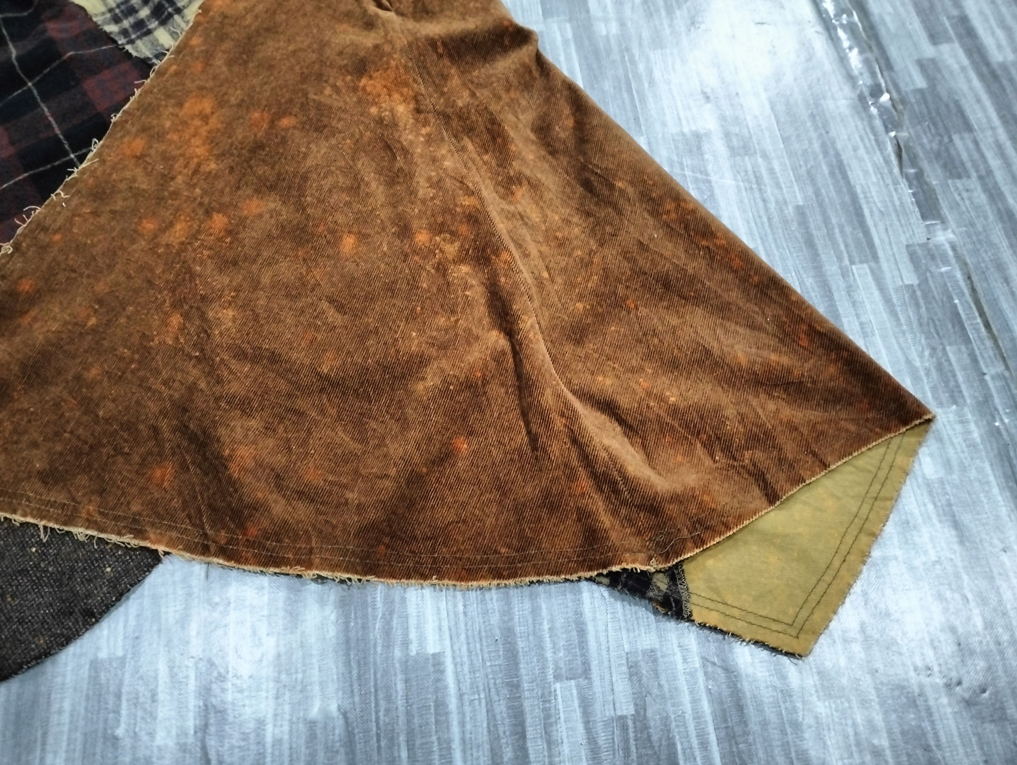 If Six Was Nine Jungle Cat Skirt Rare Design Size 28" / US 6 / IT 42 - 7 Thumbnail