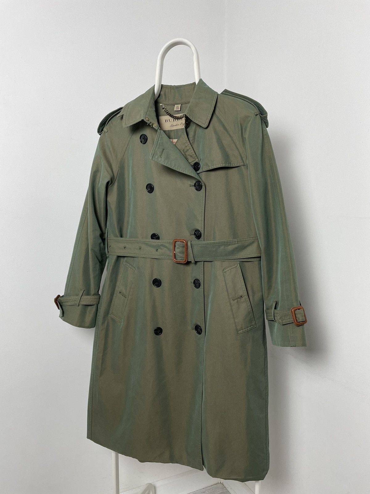 Burberry Burberry London England Trench Coat nova check UK 6 Women’s Size XS / US 0-2 / IT 36-38 - 3 Thumbnail